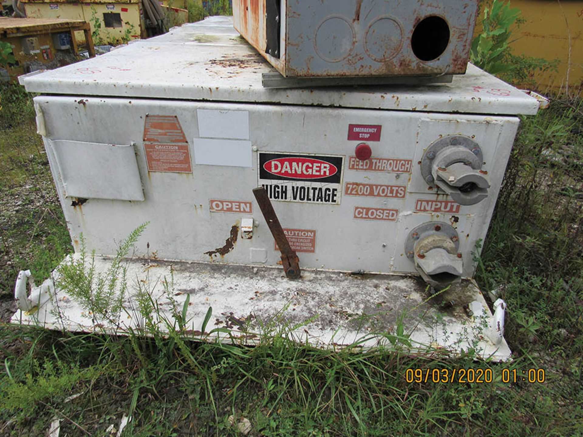 AMERICAN ELECTRIC EQUIPMENT POWER CENTER, 300 KVA, 7,200-480 VOLTS, S/N 10315-300-19 - Image 4 of 5