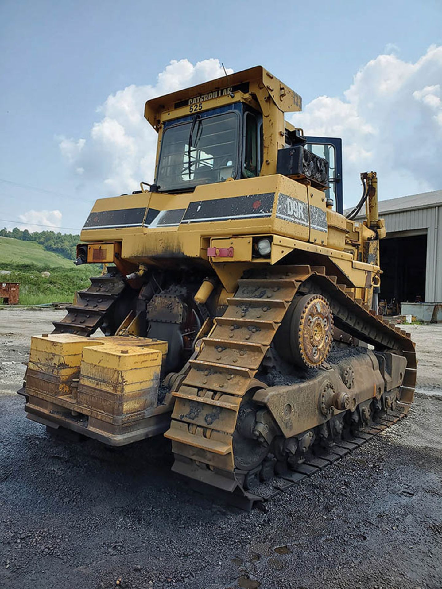 CATERPILLAR D9R DOZER, S/N: ABK00558, CAT 3408 DIESEL ENGINE, 24'' WIDE METAL TRACKS, REAR - Image 10 of 10