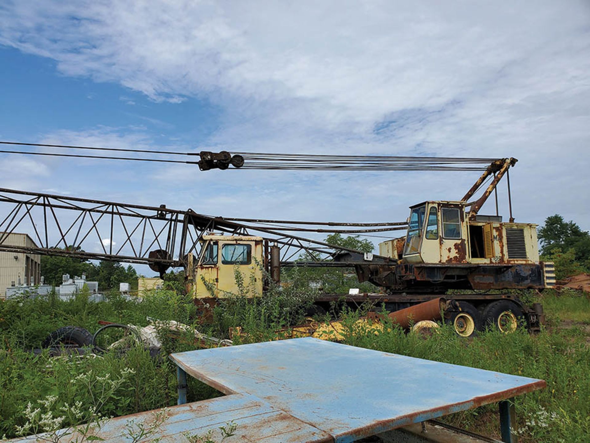 LIMA 55-TON CRANE TRUCK, S/N 4796-6, LOCATION: CZAR SHOP - Image 7 of 7