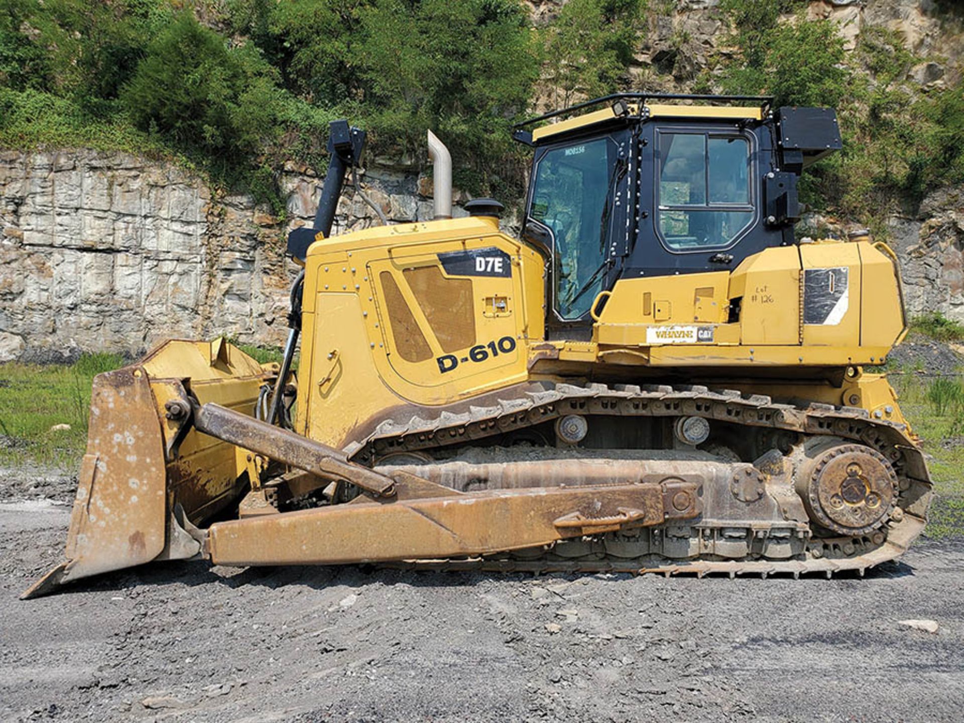 CATERPILLAR D7E DOZER, 14,840 HRS., D610 LOCATION: UPPER LEVEL BEECH FORK YARD