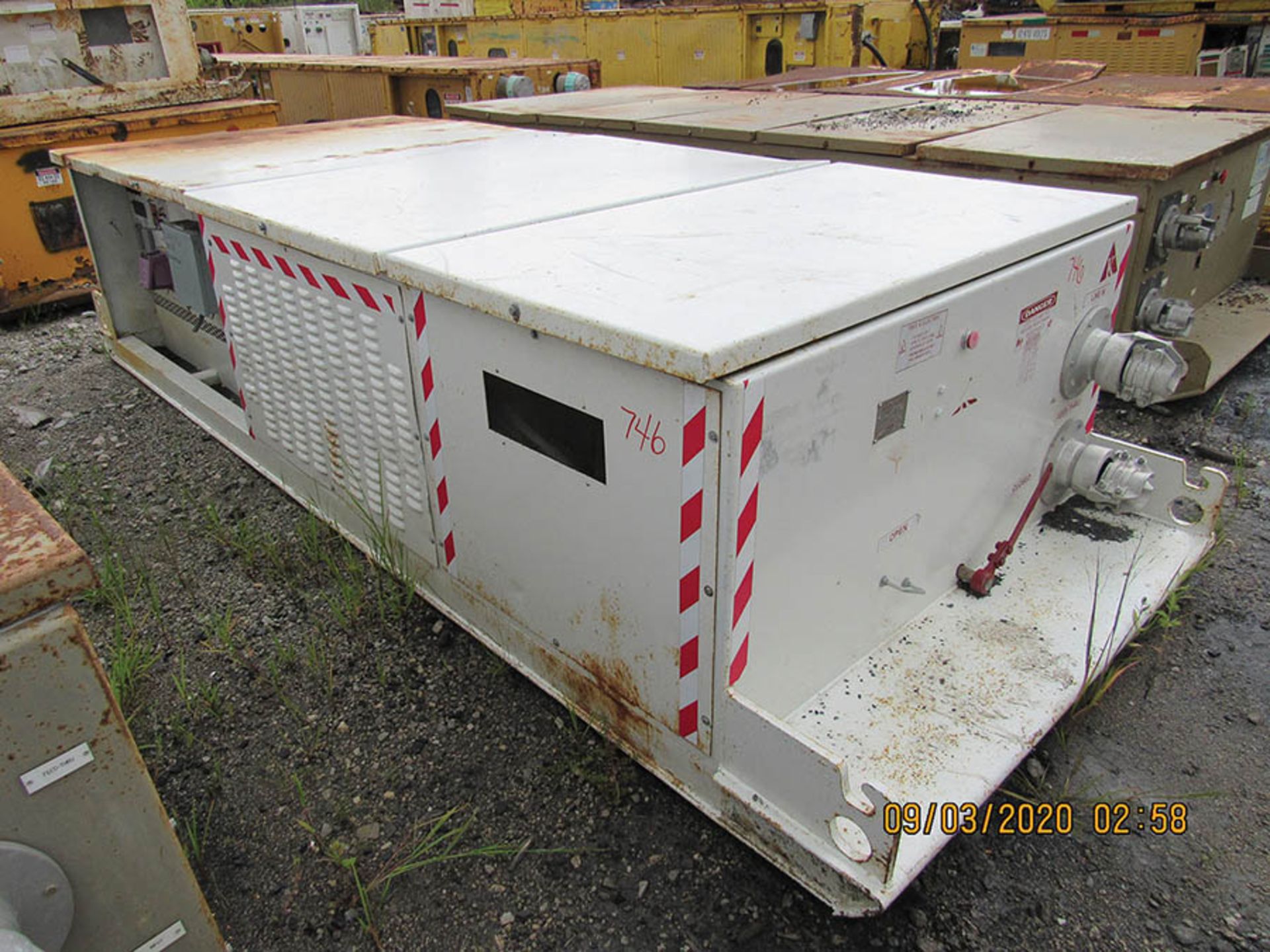 TREY POWER CENTER, MODEL PC12470, S/N 1205 5 300 KVA, 12470 V. - Image 6 of 6