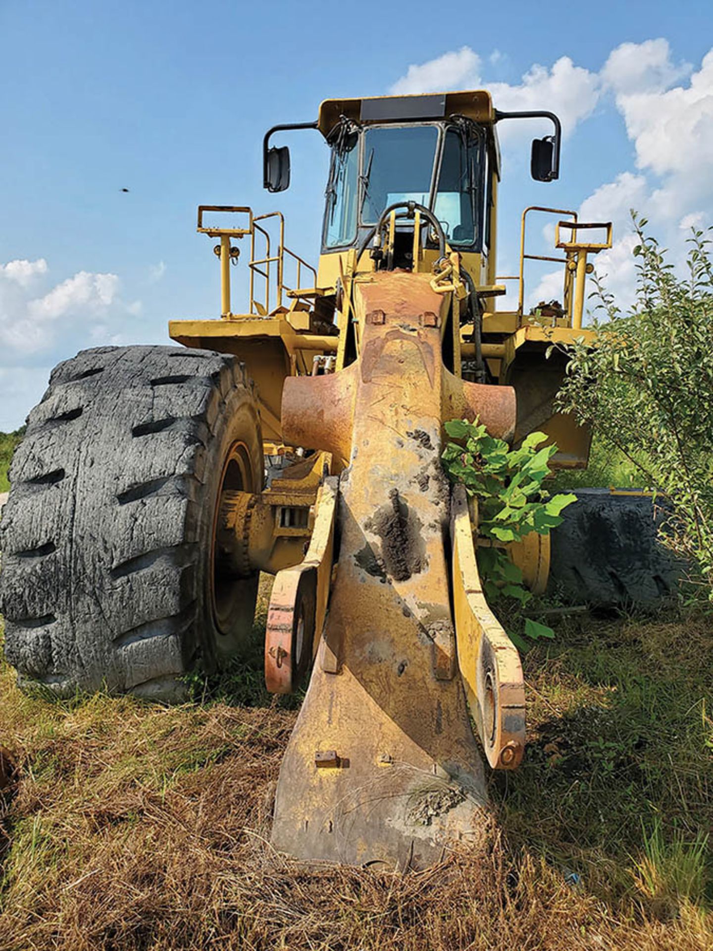 CATERPILLAR 992G WHEEL LOADER, PIN CATO992GHADZ00341, PARTS MACHINE, 225, LOCATION: CZAR TARP RACK - Image 5 of 8