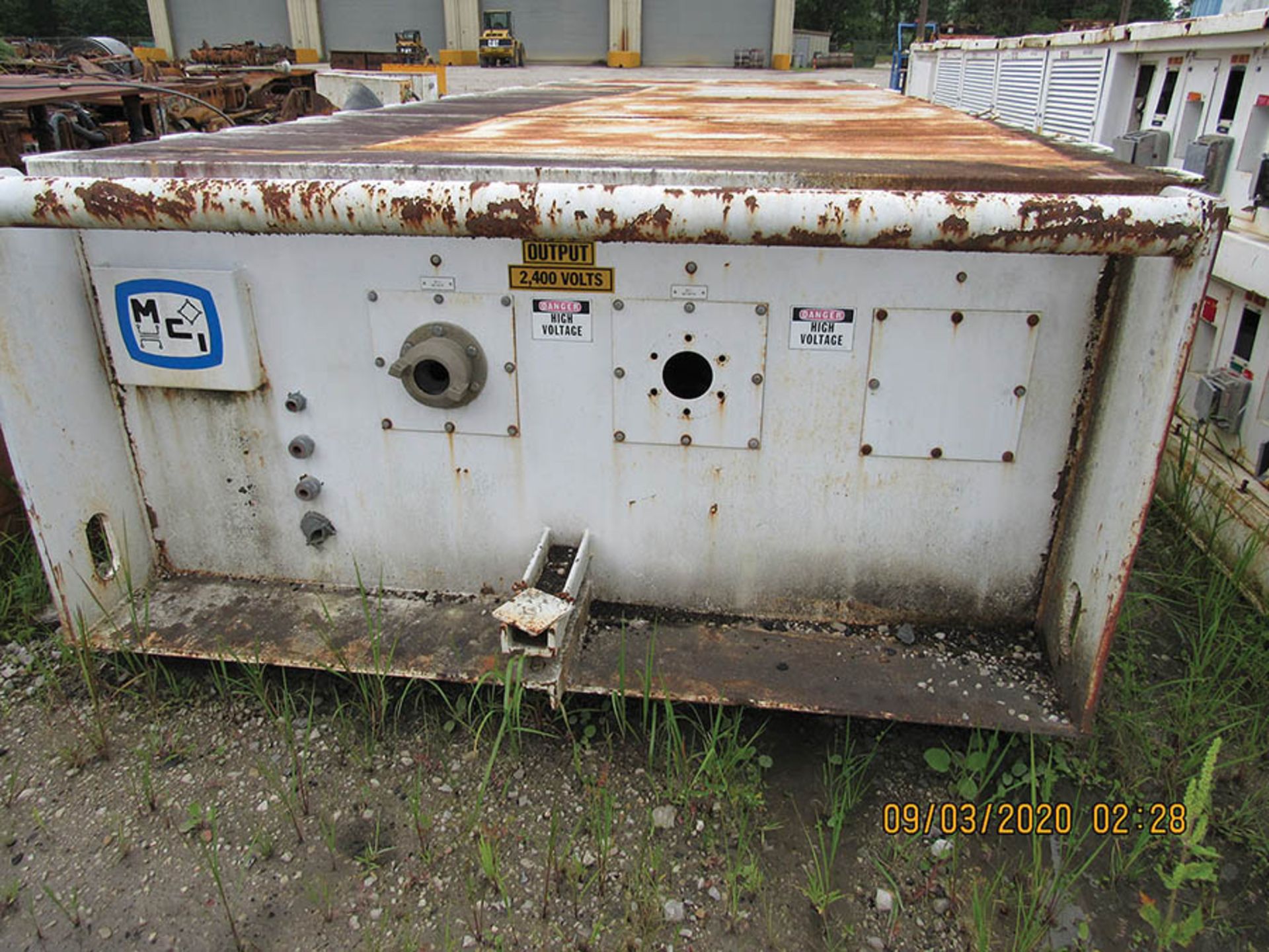 MINING CONTROLS INC., MODEL 31181P-30639-1091, 1000 KVA POWER CENTER, 7,200 X 12,470 - 2,400/1,380 - - Image 5 of 6