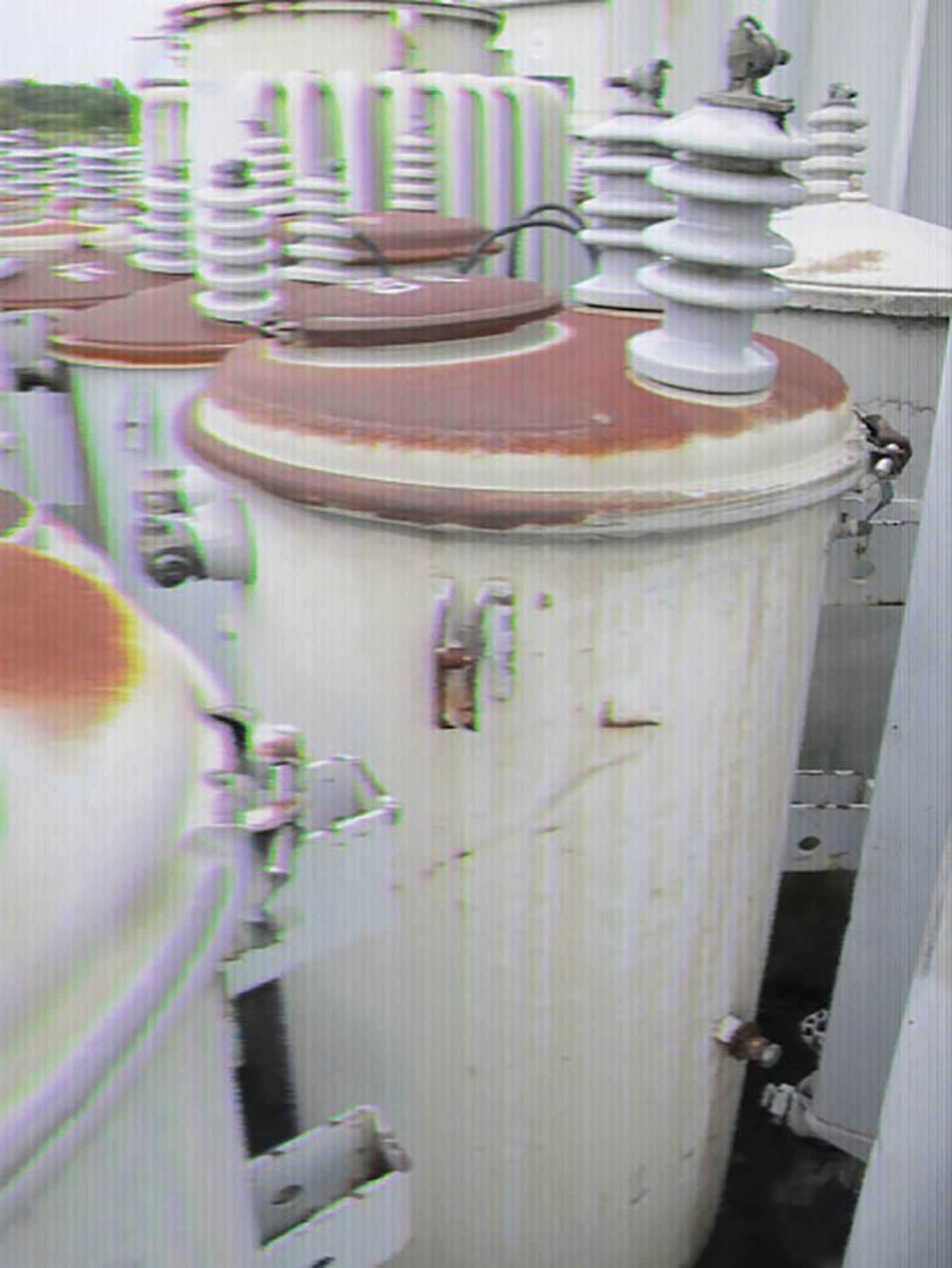 GENERAL ELECTRIC 50 KVA TRANSFORMER, S/N K318313Y71AA, 7,200/12,470Y HV., 240/480 LV., 164