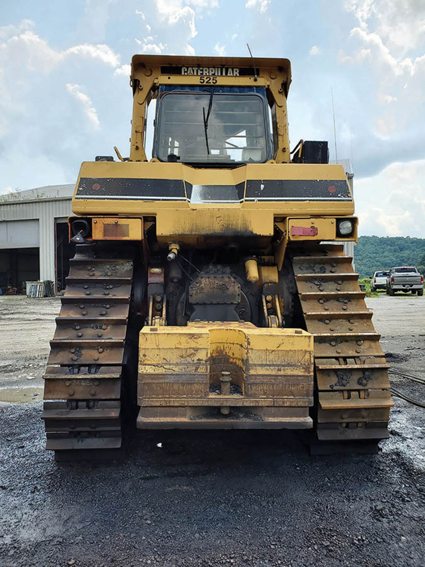 CATERPILLAR D9R DOZER, S/N: ABK00558, CAT 3408 DIESEL ENGINE, 24'' WIDE METAL TRACKS, REAR - Image 7 of 10