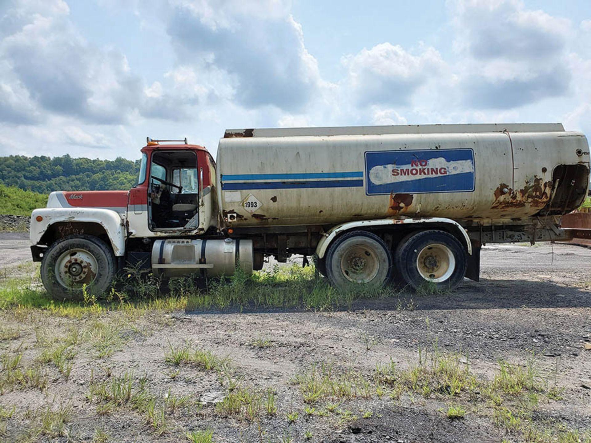 MACK TANKER TRUCK, YEAR N/A, VIN N/A LOCATION: UPPER LEVEL BEECH FORK YARD