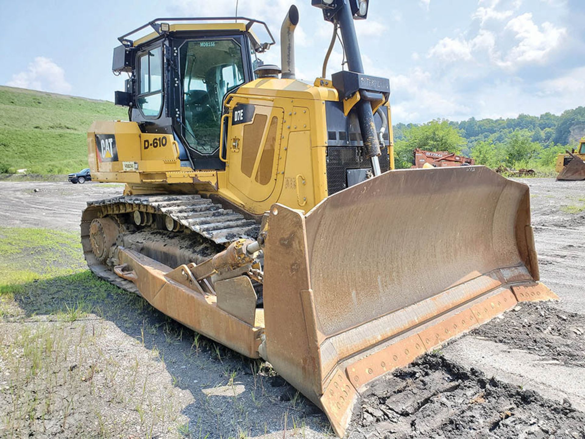 CATERPILLAR D7E DOZER, 14,840 HRS., D610 LOCATION: UPPER LEVEL BEECH FORK YARD - Image 4 of 8