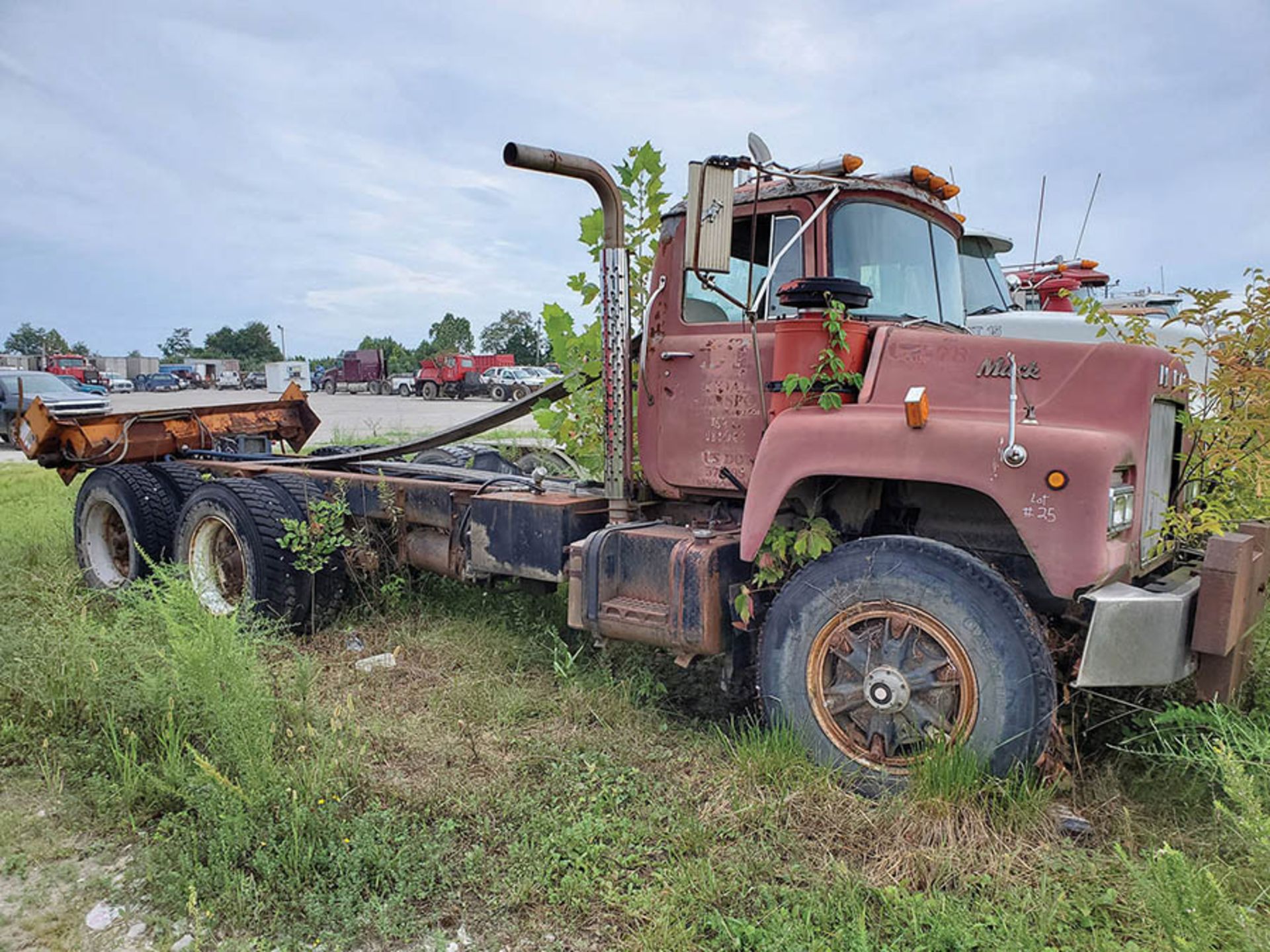 MACK T/A DAY CAB TRACTOR, VIN DM6855X36404, CT 78, LOCATION: MARCO SHOP