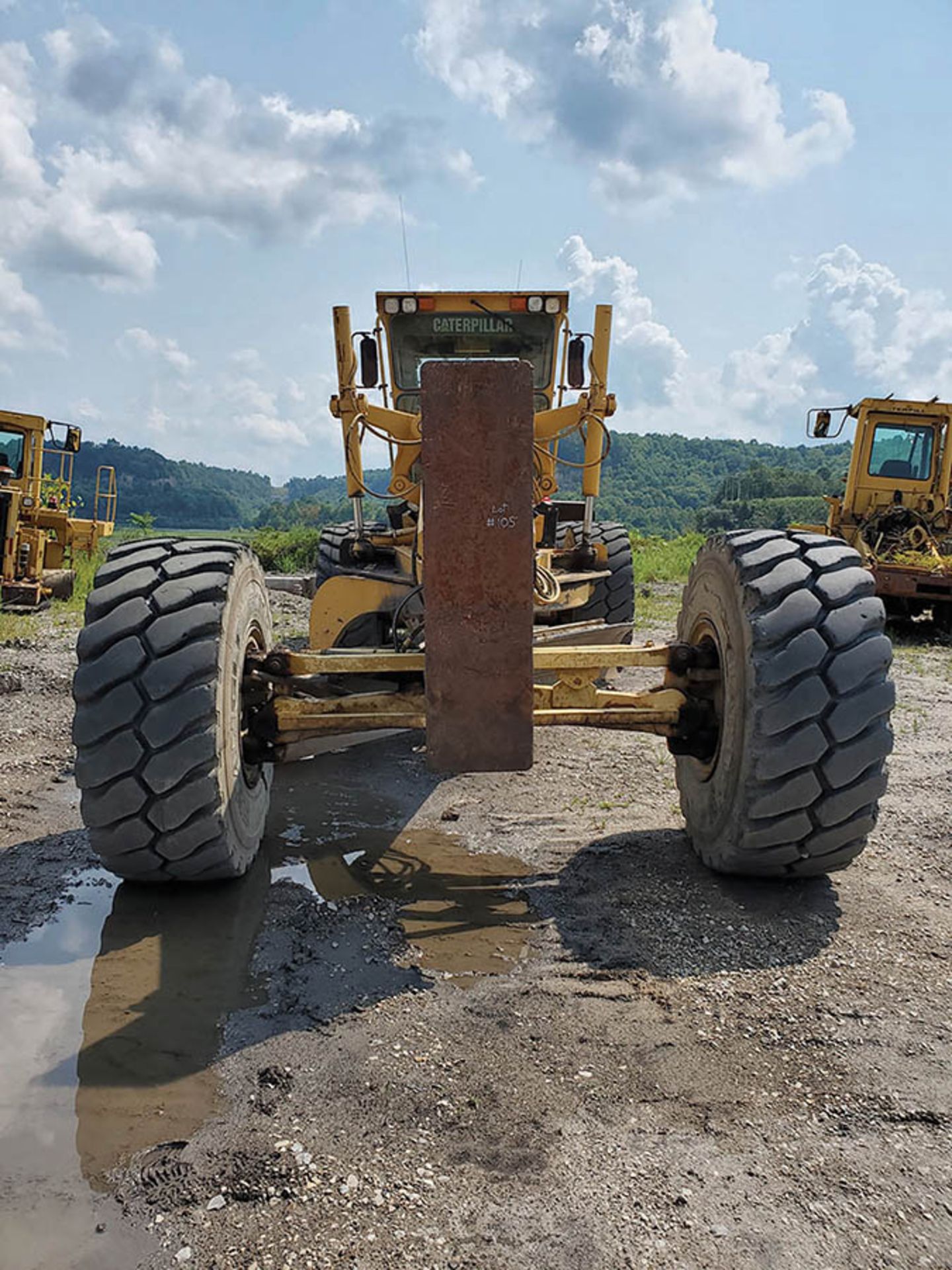 CATERPILLAR MODEL 16H MOTOR GRADER, S/N: 6ZJ00722, 38,636 METERED HOURS, CAT 3406 TURBO DIESEL - Image 3 of 9