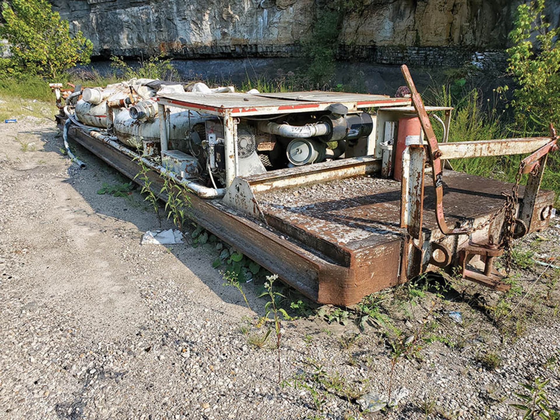 AL LEE DIESEL 2 POD DUSTER, S/N E8546, LOCATION: MATRIC DEEP MINE