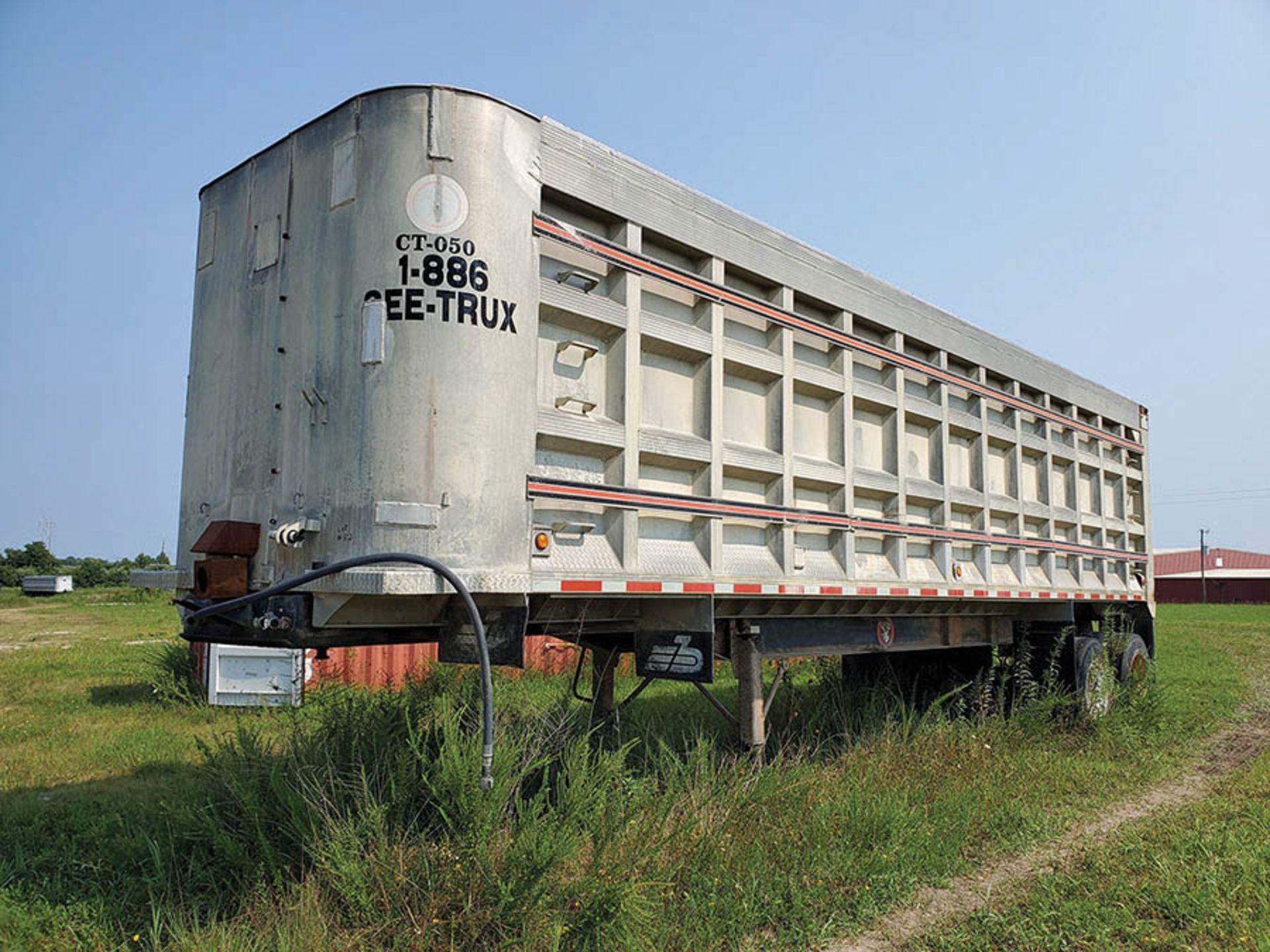 BENSON HYDRAULIC END DUMP T/A ALUMINUM TRAILER, VIN, KCT 050A, LOCATION: MARCO SHOP ***DELAYED TITL