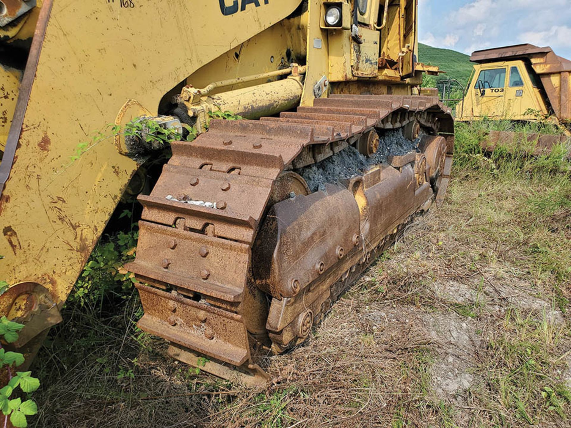 CATERPILLAR 973 TRACK LOADER, PIN 86G01013, LOCATION: CZAR TARP RACK - Image 4 of 8