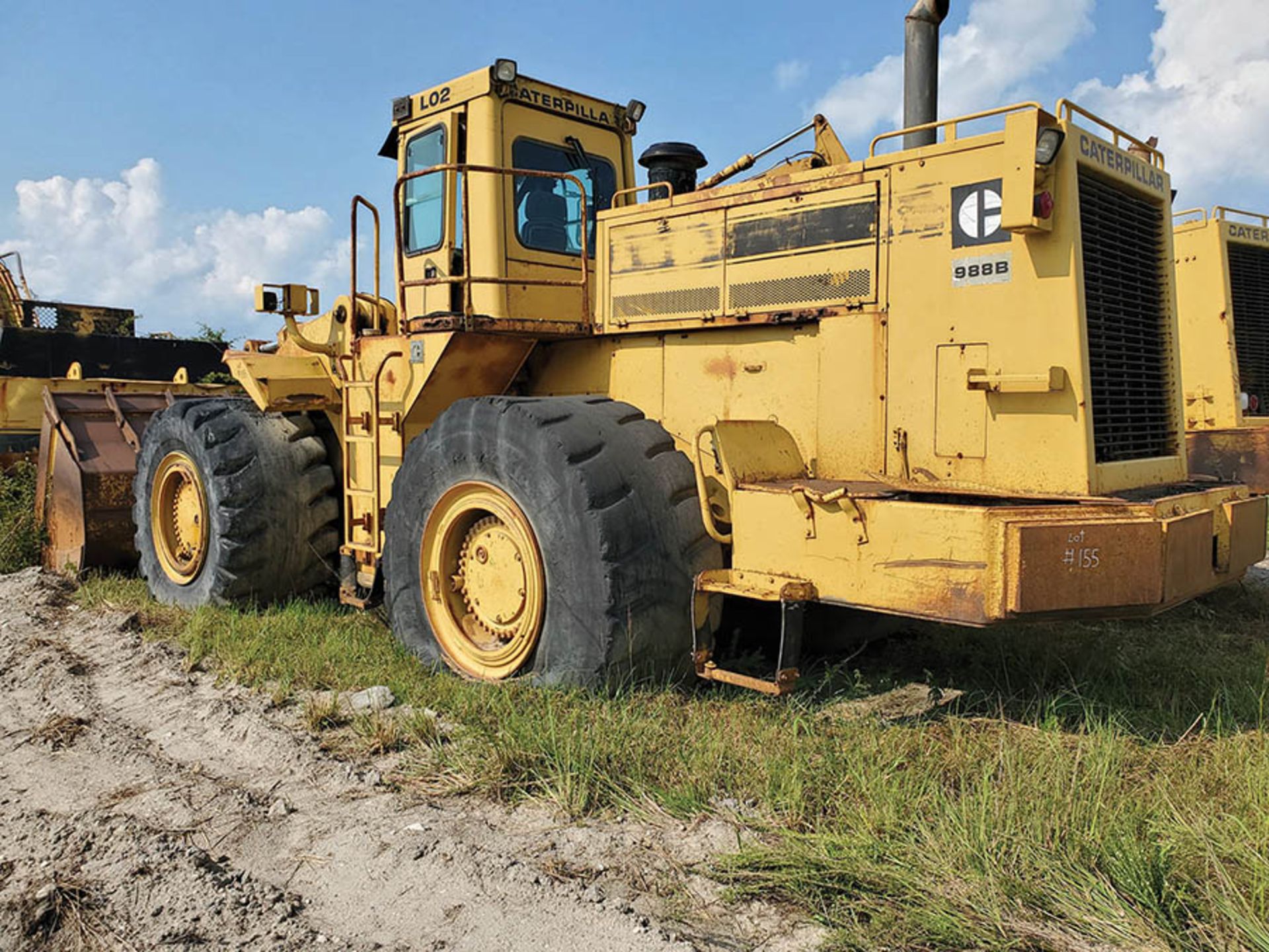 CATERPILLAR 988B, 78,545 HRS., L02, LOCATION: CZAR TARP RACK - Image 5 of 8