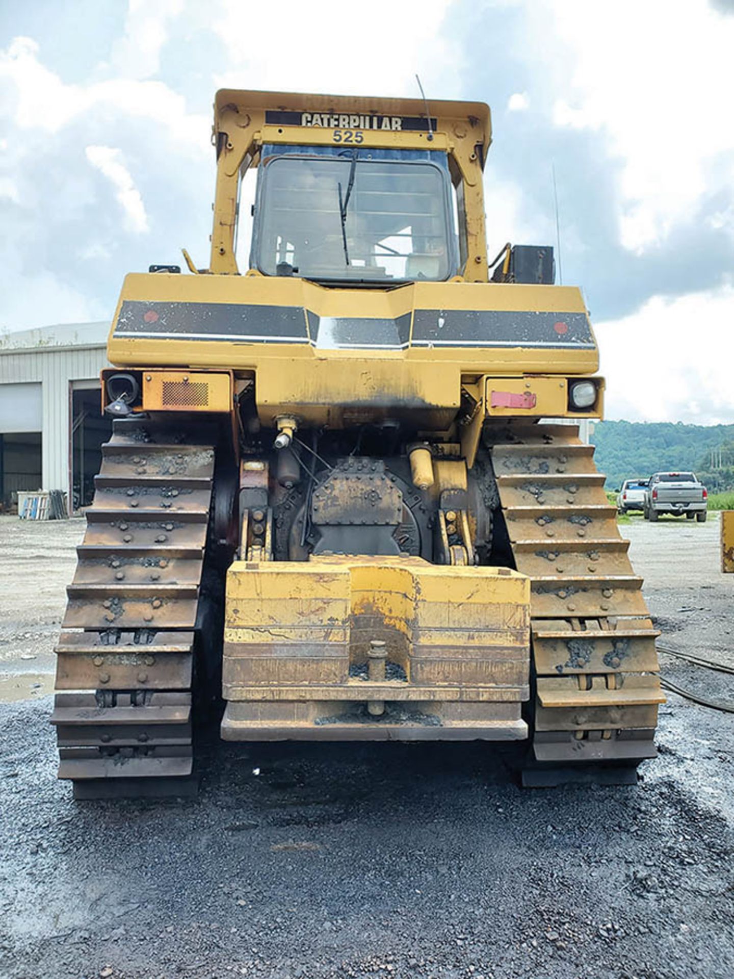 CATERPILLAR D9R DOZER, S/N: ABK00558, CAT 3408 DIESEL ENGINE, 24'' WIDE METAL TRACKS, REAR - Image 8 of 10