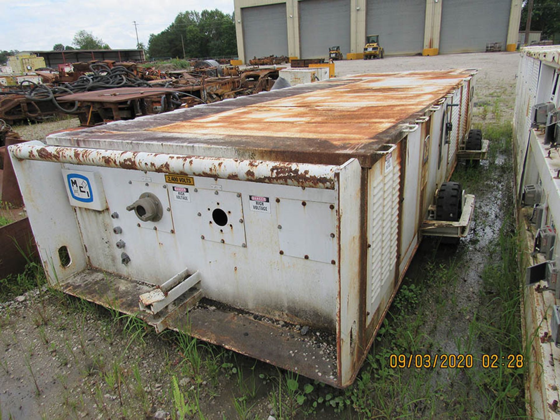 MINING CONTROLS INC., MODEL 31181P-30639-1091, 1000 KVA POWER CENTER, 7,200 X 12,470 - 2,400/1,380 - - Image 4 of 6