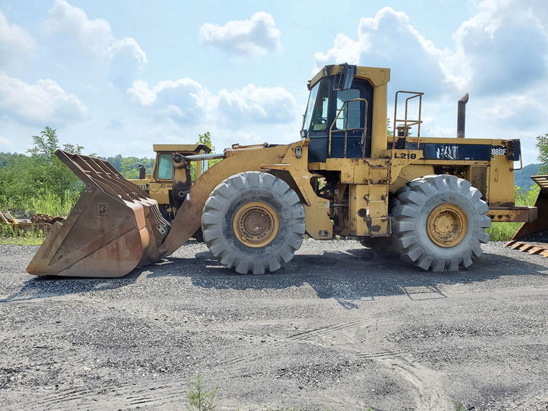 CATERPILLAR 980F WHEEL LOADER, PIN: 8JN00819, 70,092 HOURS SHOWING, 6-CYLINDER TURBO DIESEL