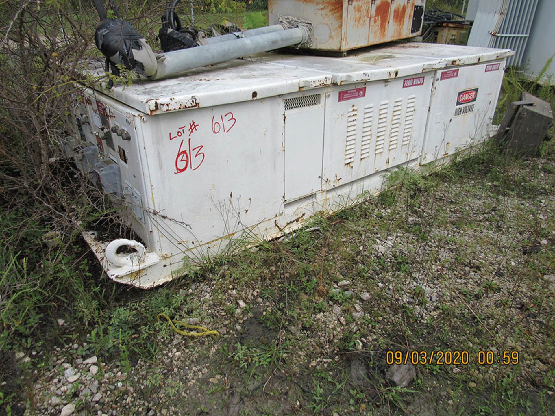 AMERICAN ELECTRIC EQUIPMENT POWER CENTER, 300 KVA, 7,200-480 VOLTS, S/N 10315-300-19 - Image 2 of 5