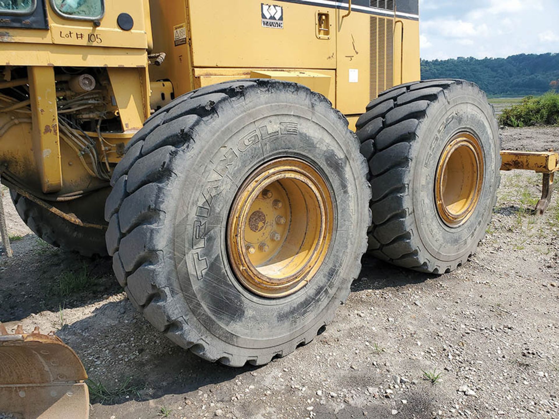 CATERPILLAR MODEL 16H MOTOR GRADER, S/N: 6ZJ00722, 38,636 METERED HOURS, CAT 3406 TURBO DIESEL - Image 7 of 9