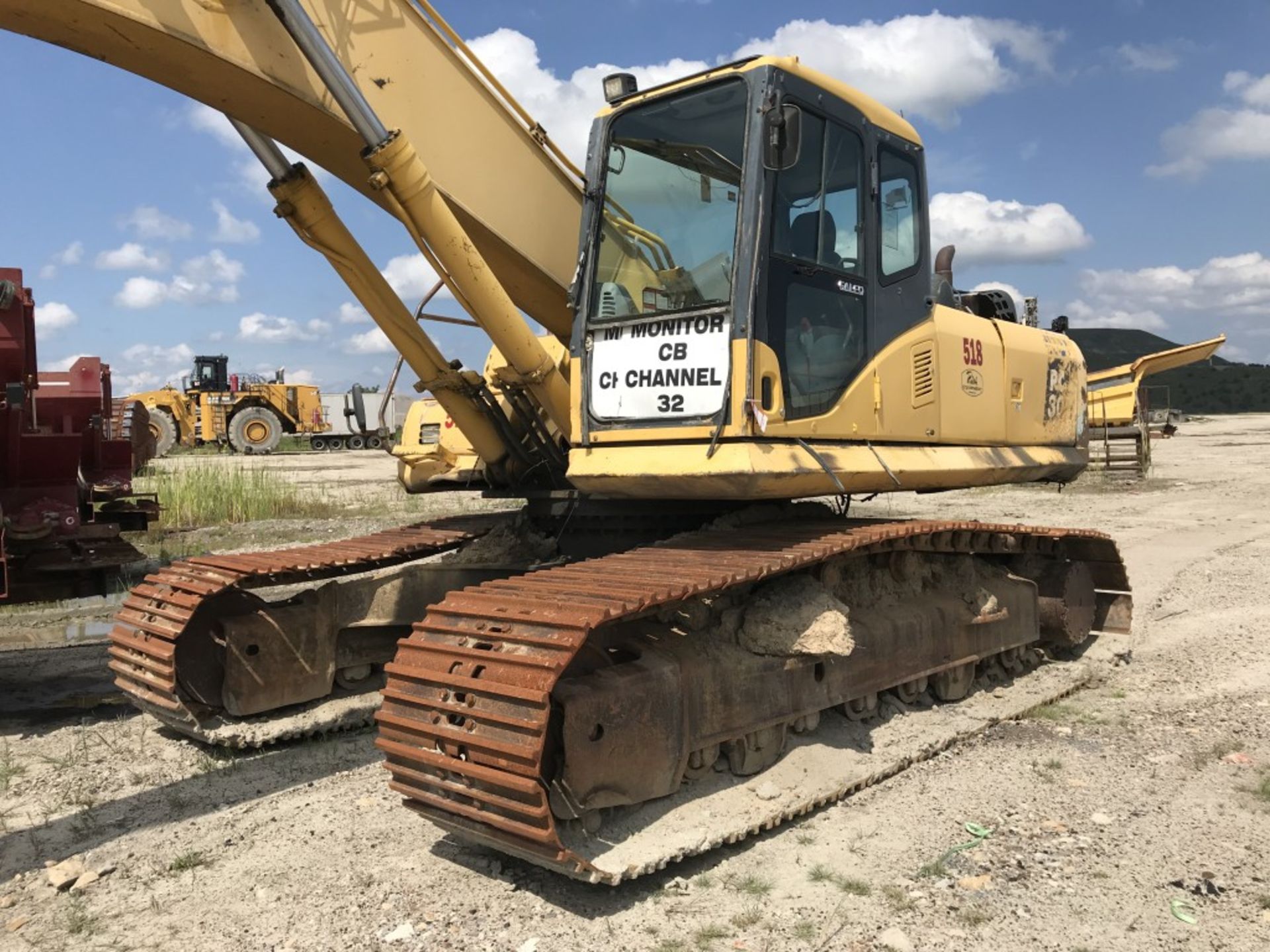 KOMATSU PC300LC-7E0 EXCAVATOR, S/N A89001, 33.5'' WIDE METAL TRACKS, HENSLEY 48'' BUCKET MISSING A - Image 2 of 15