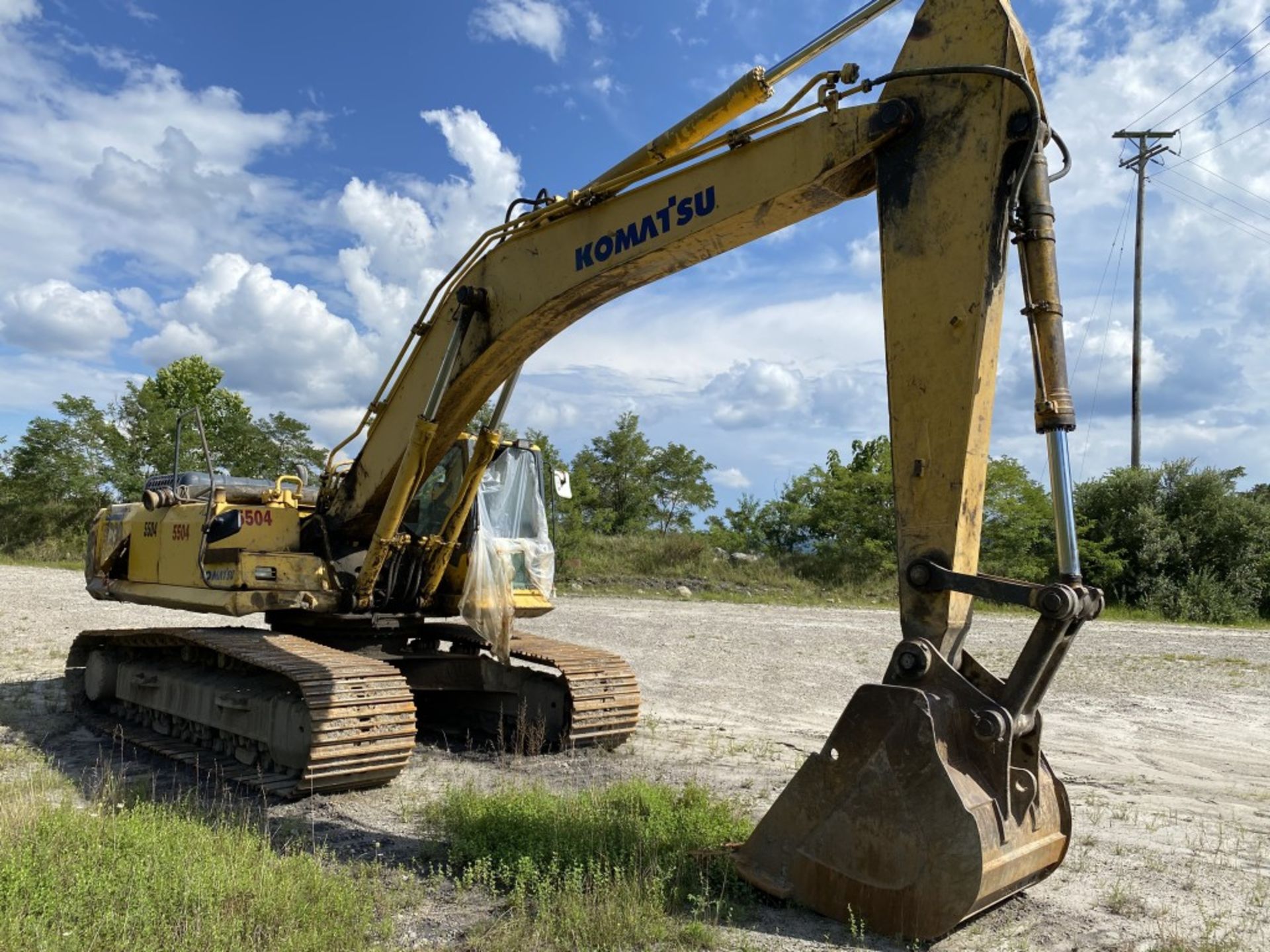 2003 KOMATSU PC300LC-7L HYDRAULIC EXCAVATOR, ENCLOSED CAB, S/N:A85665, 20,351 HOURS, 34'' TRACK SHOE - Image 2 of 23