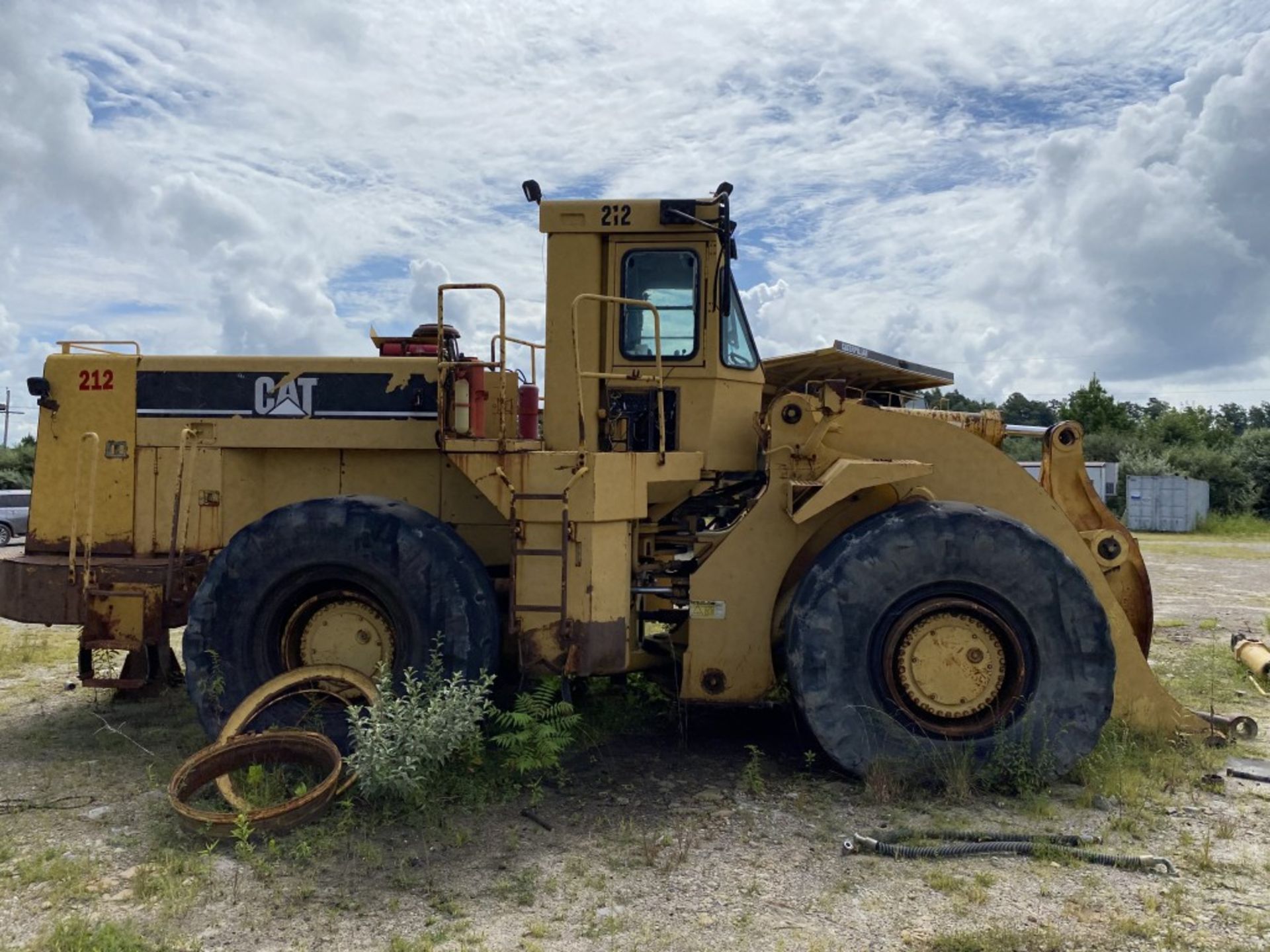 1998 CATERPILLAR 988F ARTICULATED WHEEL LOADER, ENCLOSED CAB, S/N: 8Y601152, 39,457 HOURS, PARTS - Image 3 of 18