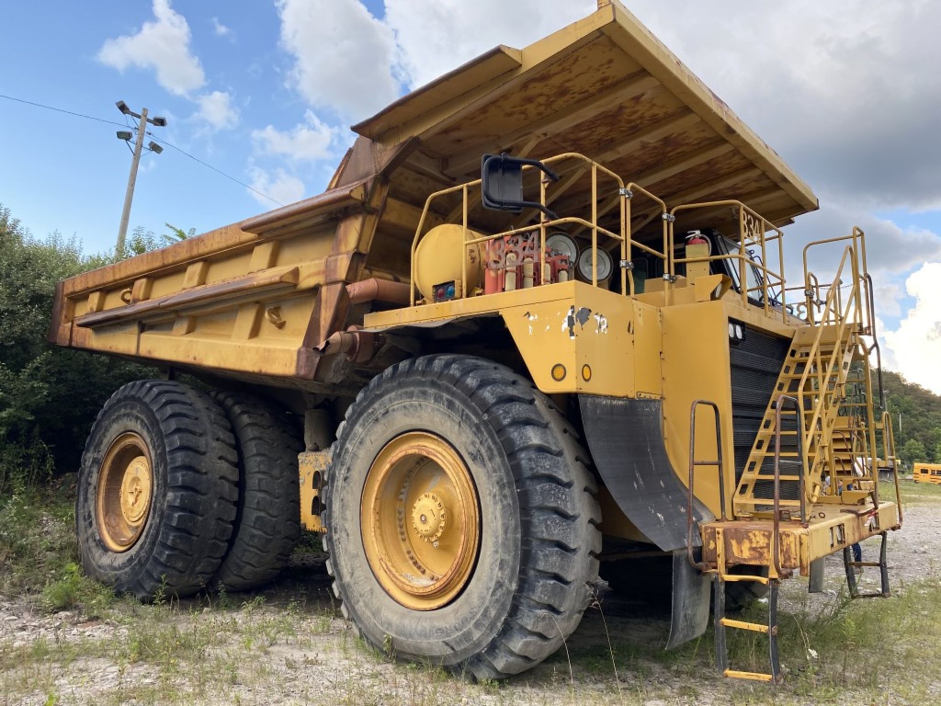 2004 CATERPILLAR 785C, ROCK TRUCK, RIGID FRAME, ENCLOSED CAB, S/N: APX00453, APPROX. 44,520 HOURS, - Image 2 of 29