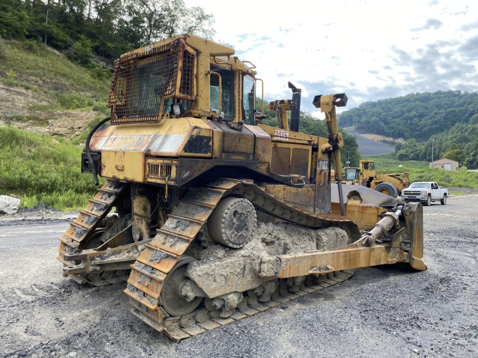 1994 CATERPILLAR D8N CRAWLER DOZER, 24'' TRACKS, 153'' BLADE, CAT 3406 DIESEL ENGINE, , S/N 5TJ01415 - Image 3 of 20