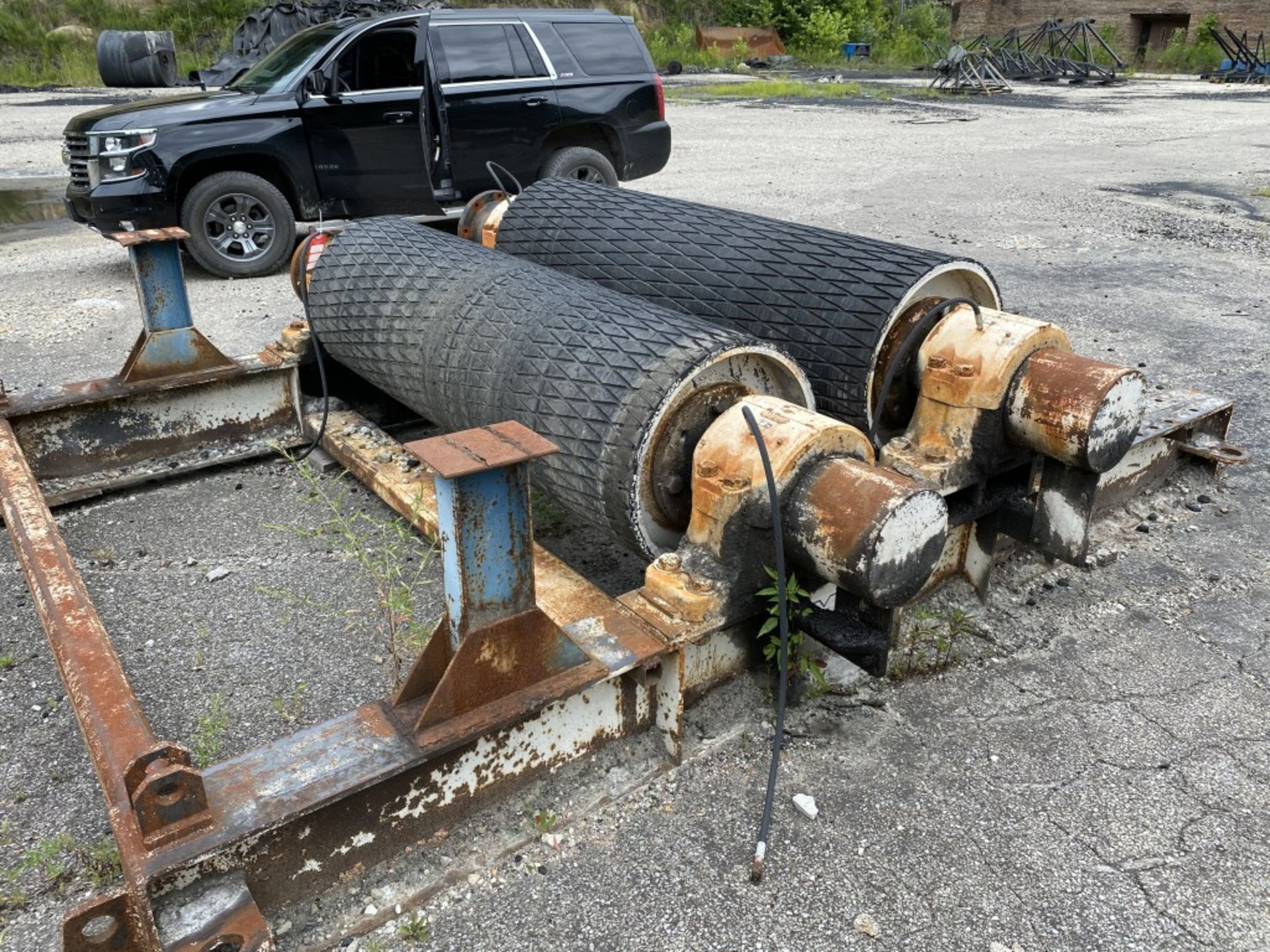 LINK-BELT IN-LINE ROLLER / BELT DRIVE, 72'', NO MOTOR LOCATION: EAST MINGO SHOP - Image 4 of 4