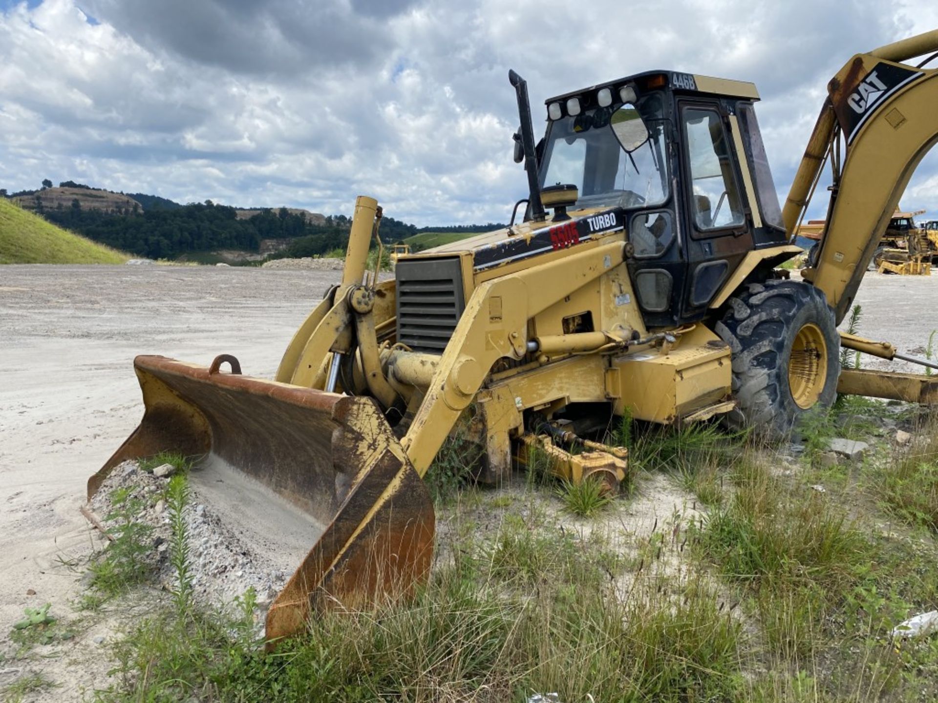 CATERPILLAR 446B 4X4 LOADER BACKHOE, S/N: 5BL02151, 7,242 HOURS SHOWING, CAT TURBO DIESEL ENGINE, - Image 2 of 16