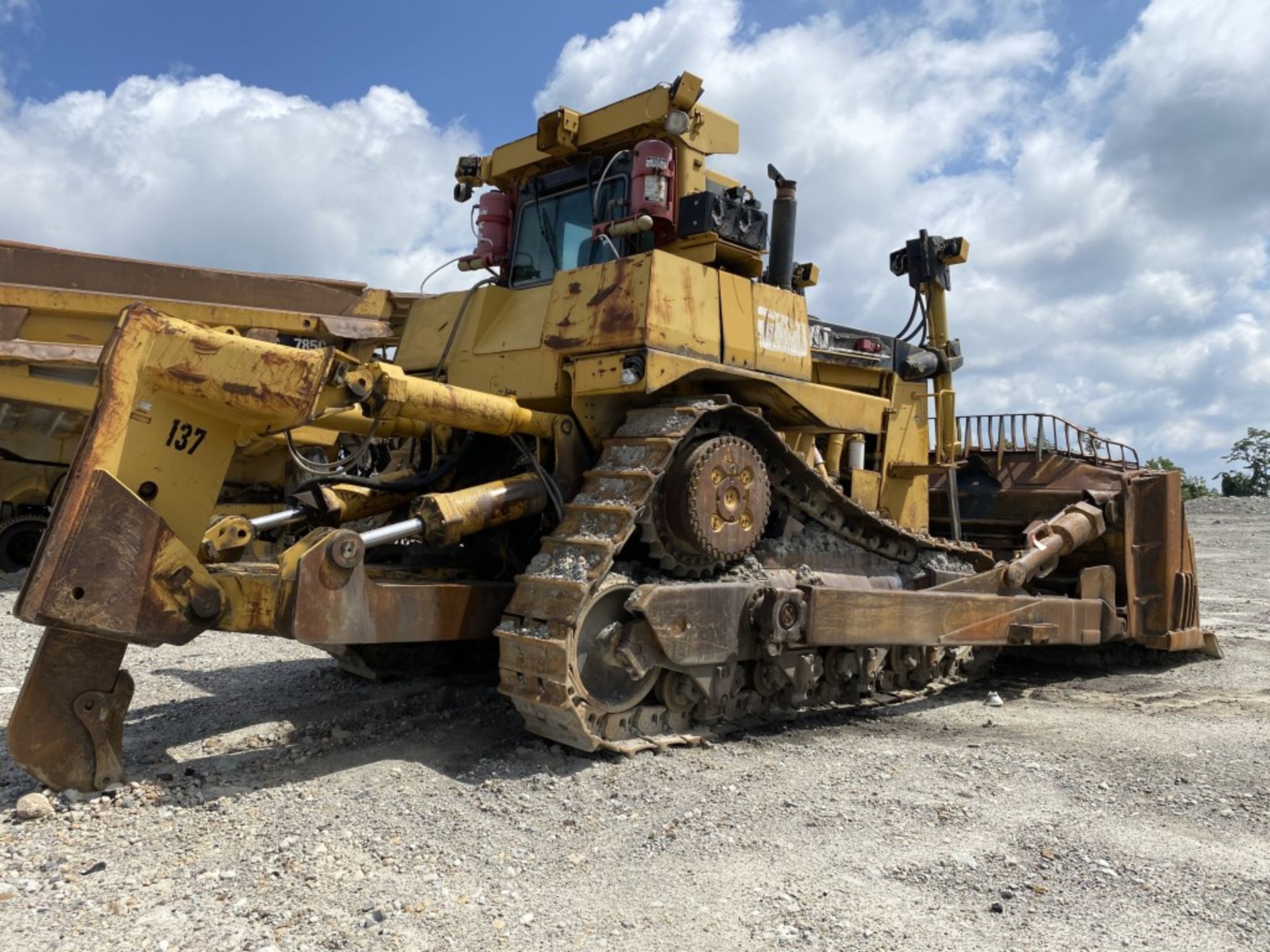 CATERPILLAR D10T DOZER, S/N: RJG00417, CAT C-27 DIESEL ENGINE, 16.5 WIDE DOZER BLADE, TILT BLADE, - Image 2 of 20