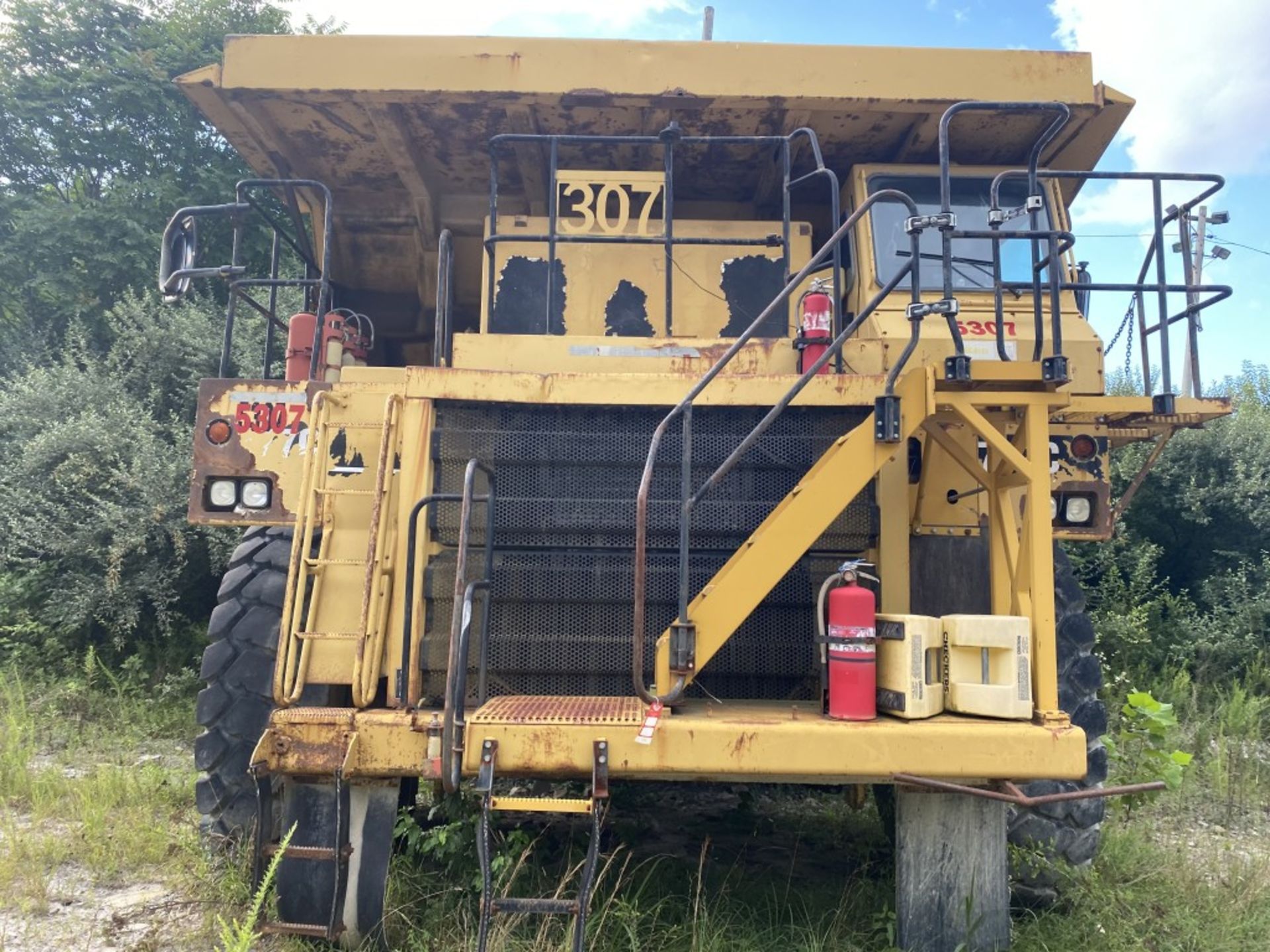 1994 CATERPILLAR 777C, ROCK TRUCK, RIGID FRAME, ENCLOSED CAB, S/N:4XJ00551, APPROX. 54,569 HOURS, - Image 10 of 20