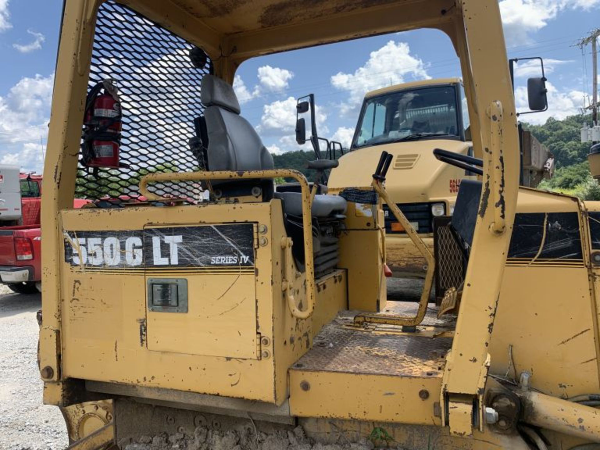 1996 JOHN DEERE 550G LT SERIES IV DOZER, JD 4 CYLINDER TURBO DIESEL, 4 SPEED POWERSHIFT TRANS, 6-WAY - Image 11 of 30