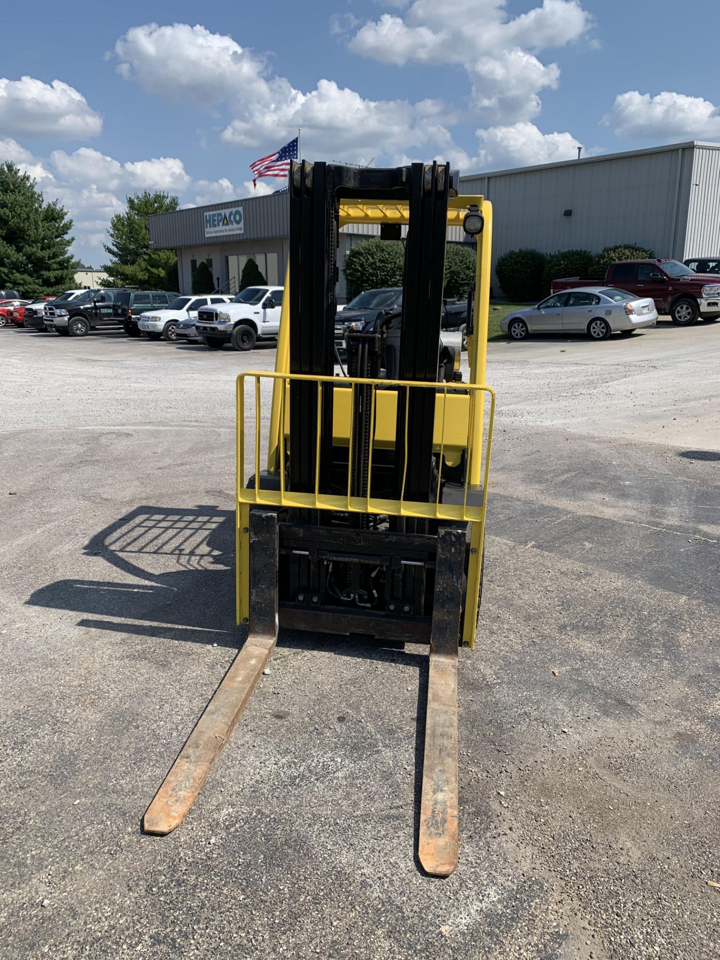 2014 HYSTER 6,000-LB., MODEL: H60FT, S/N: P177V02144M, LPG, LEVER SHIFT TRANSMISSION, BRAND NEW - Image 2 of 7