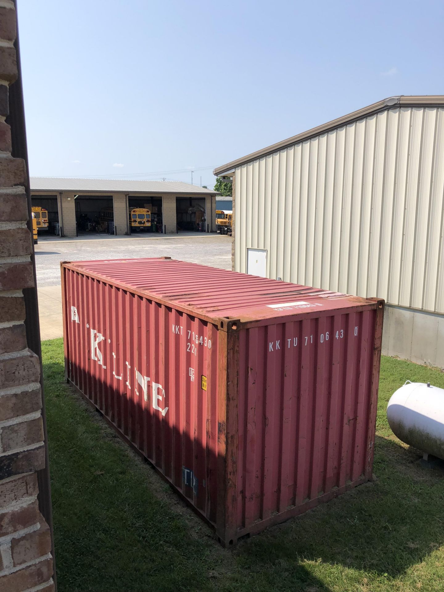 20' OCEAN SHIPPING CONTAINER - Image 3 of 5