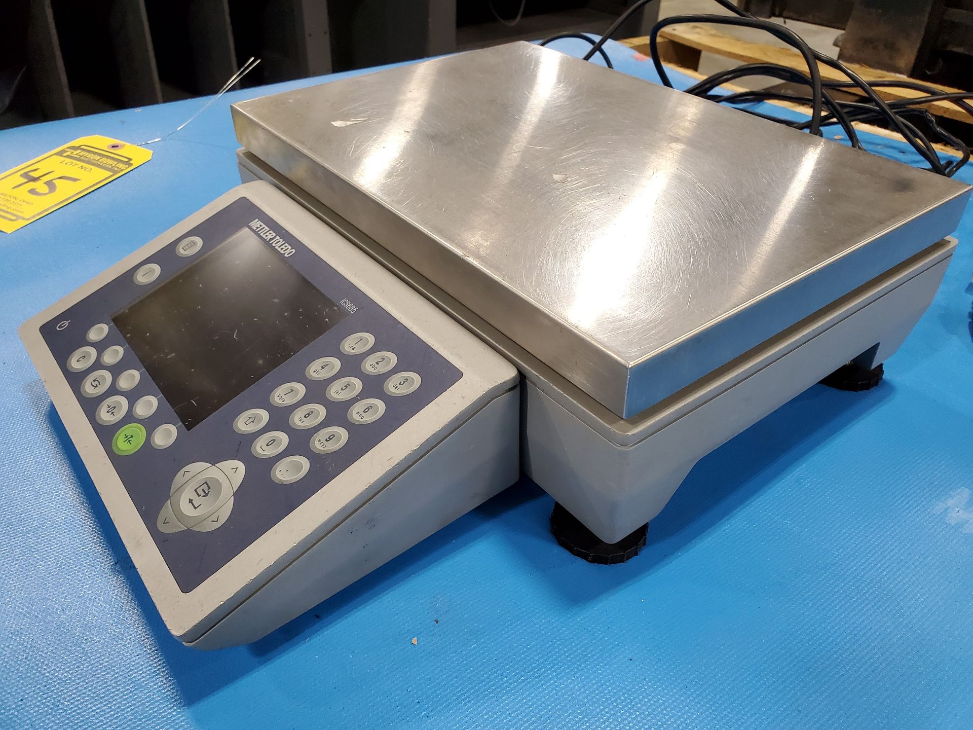 13 3/4'' X 9 1/2'' METLER-TOLEDO DIGITAL PLATFORM BENCH SCALE, ICS685 TOUCH BUTTON DRO CONTROL, - Image 3 of 6