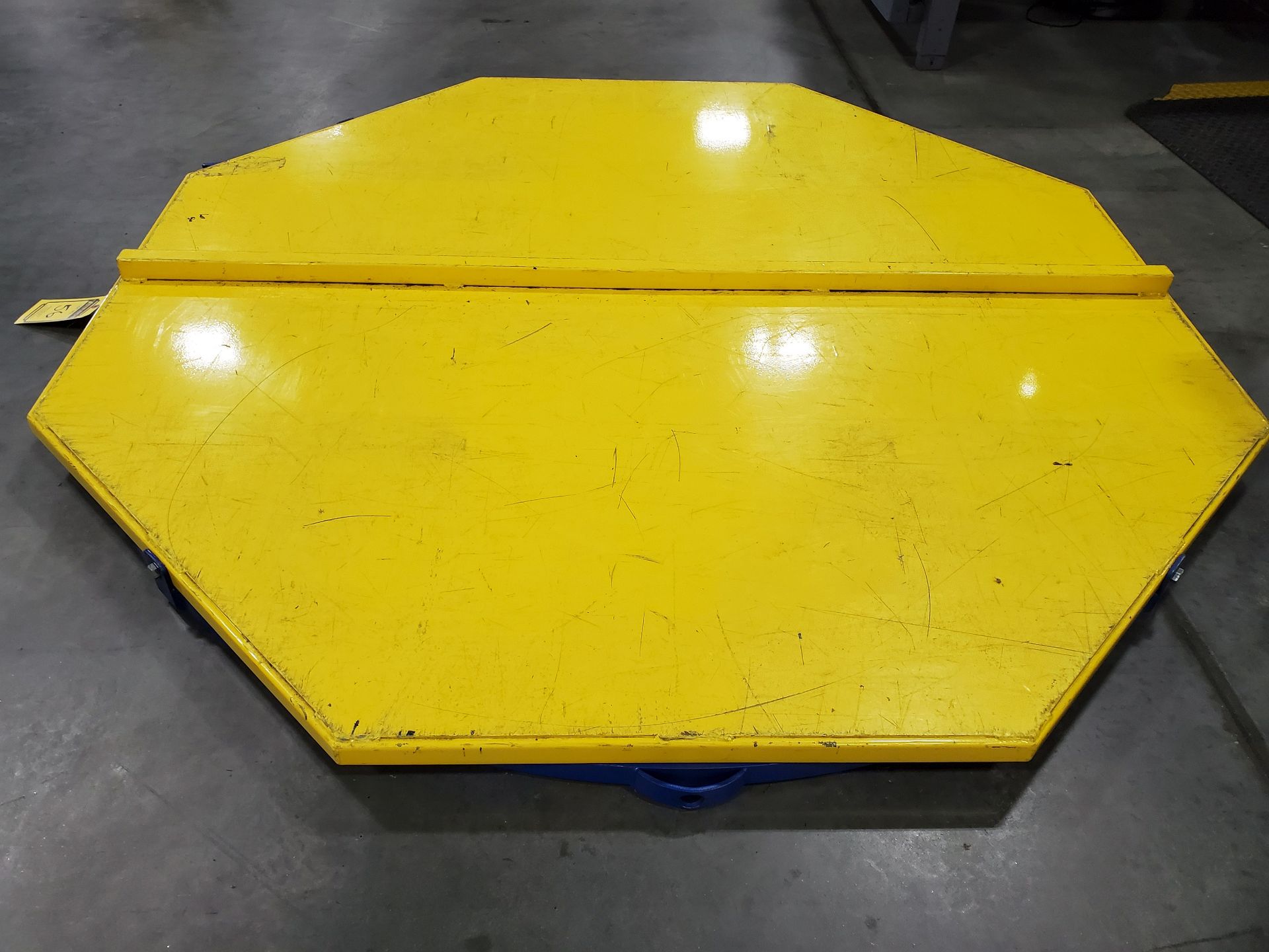 6,000 LB. 72'' X 72'' OCTAGON ROTARY FLOOR TURN TABLES, MODEL CA-72-6 - Image 4 of 4