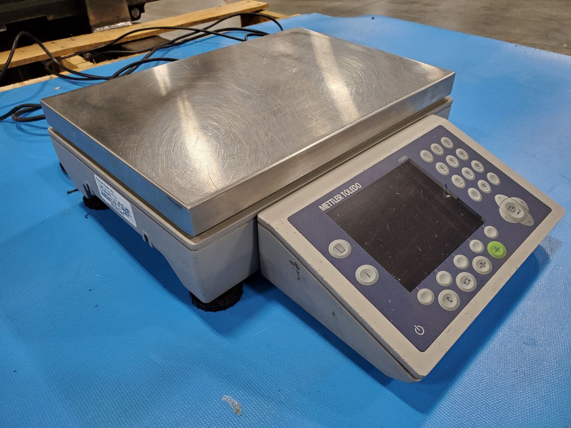 13 3/4'' X 9 1/2'' METLER-TOLEDO DIGITAL PLATFORM BENCH SCALE, ICS685 TOUCH BUTTON DRO CONTROL, - Image 2 of 6