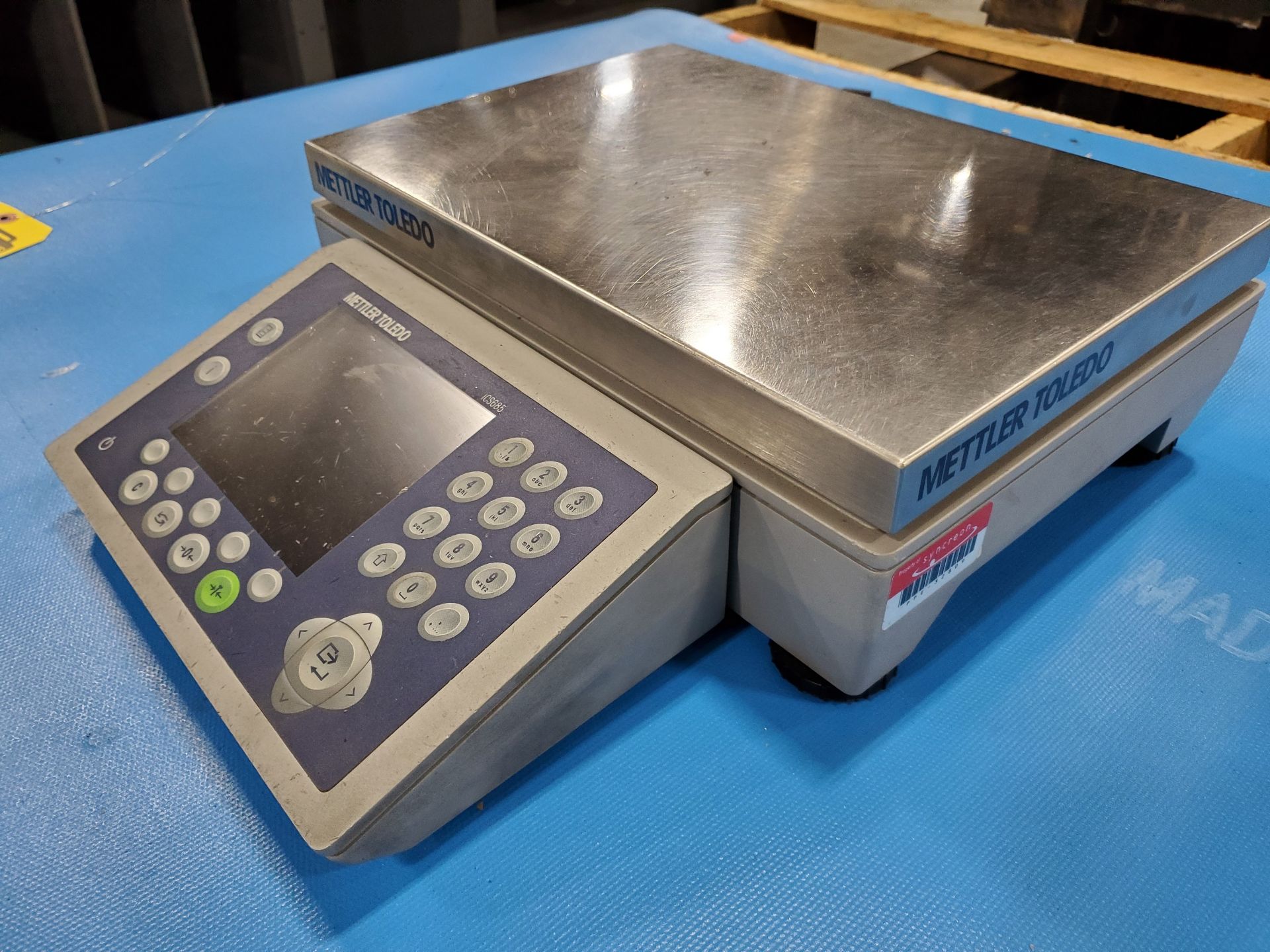 13 3/4'' X 9 1/2'' METLER-TOLEDO DIGITAL PLATFORM BENCH SCALE, ICS685 TOUCH BUTTON DRO CONTROL, - Image 3 of 6