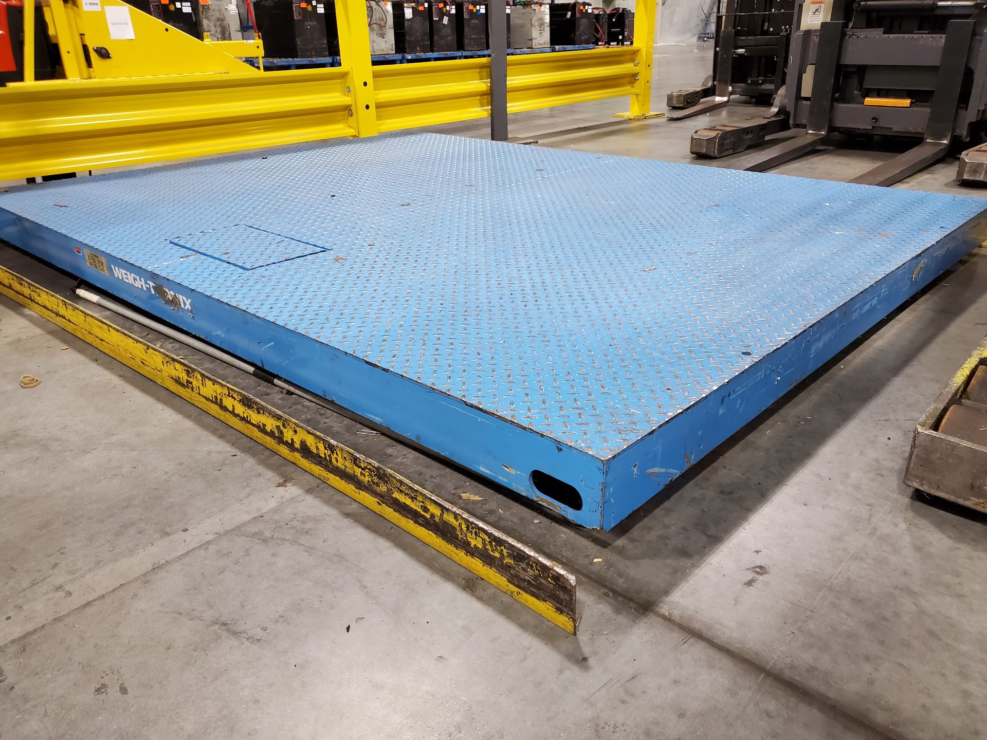 96''X 72'' AVERY WEIGHT-TRONIX DIGITAL FLOOR SCALE WITH METTLER-TOLEDO IND246 DRO UNIT, MODEL - Image 3 of 9