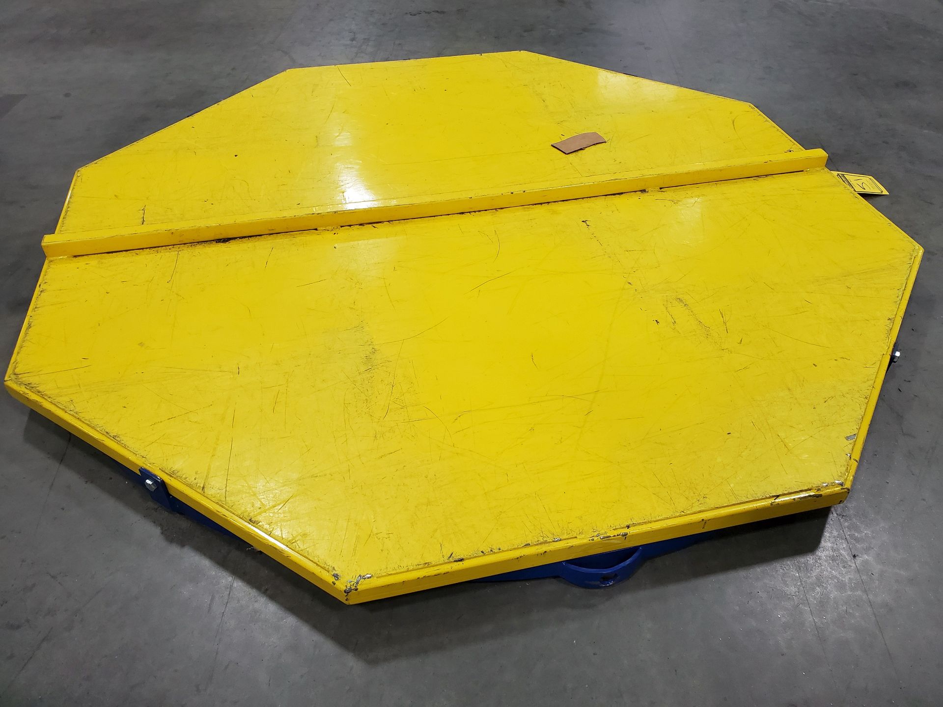 6,000 LB. 72'' X 72'' OCTAGON ROTARY FLOOR TURN TABLES, MODEL CA-72-6 - Image 2 of 5