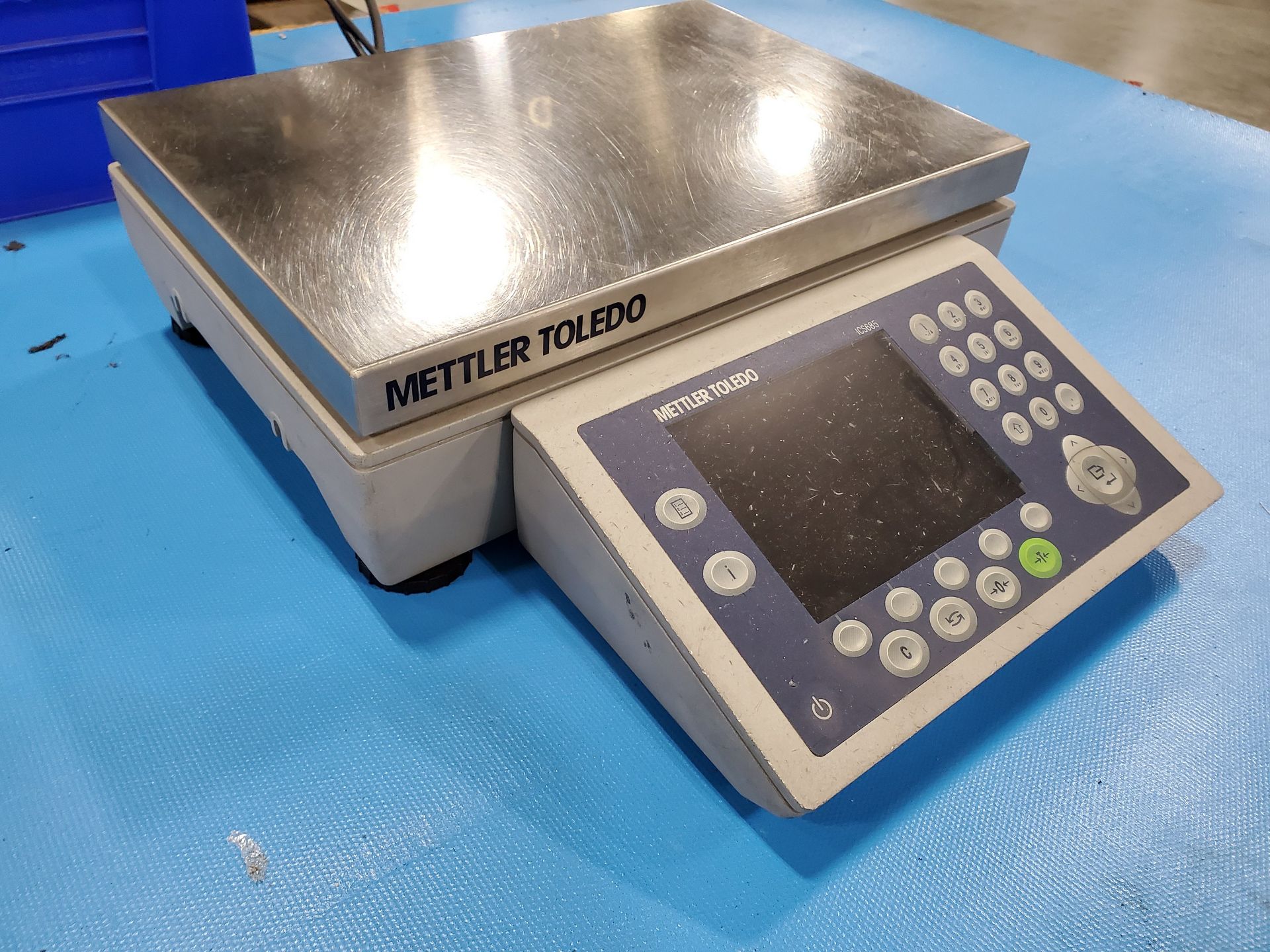 13 3/4'' X 9 1/2'' METLER-TOLEDO DIGITAL PLATFORM BENCH SCALE, ICS685 TOUCH BUTTON DRO CONTROL, - Image 2 of 6