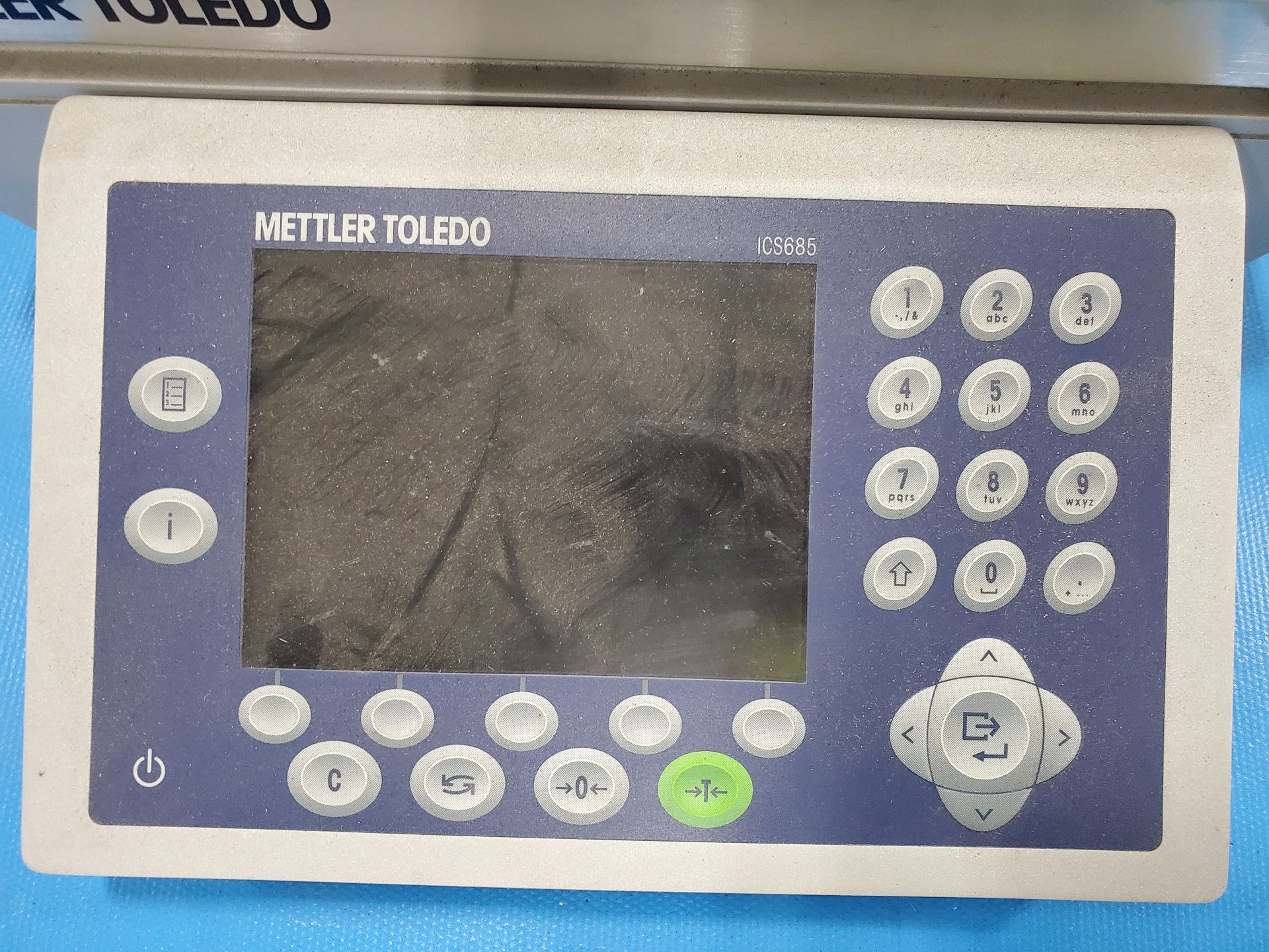 13 3/4'' X 9 1/2'' METLER-TOLEDO DIGITAL PLATFORM BENCH SCALE, ICS685 TOUCH BUTTON DRO CONTROL, - Image 5 of 5