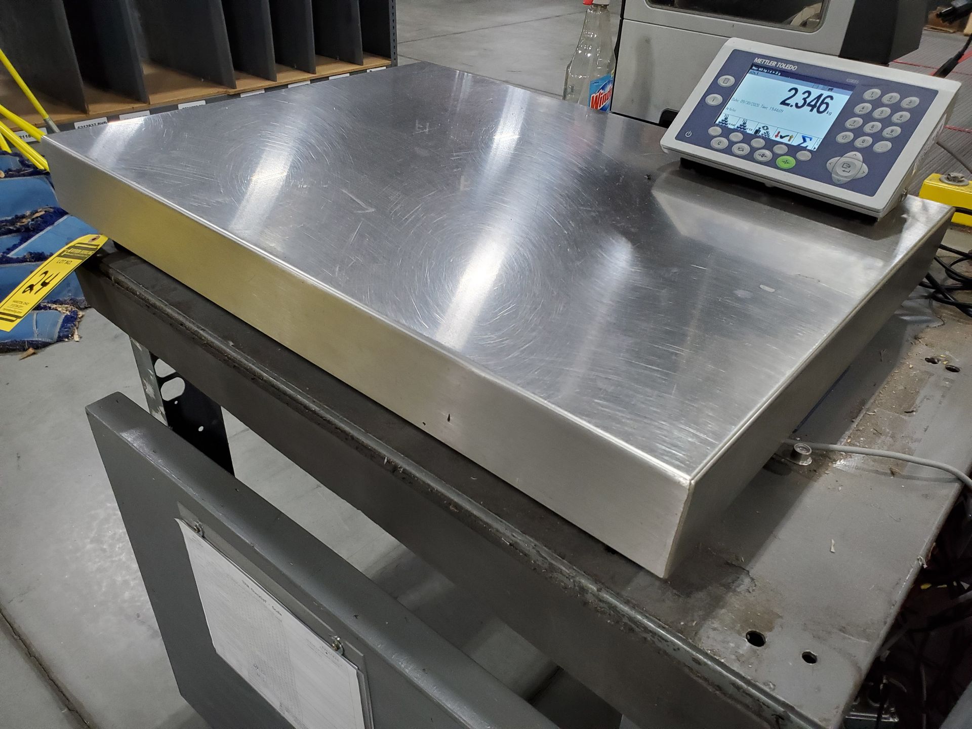 31 1/2'' X 23 3/4'' METLER-TOLEDO DIGITAL PLATFORM BENCH SCALE, MODEL PB655-CC60, 120 LB. - Image 2 of 8