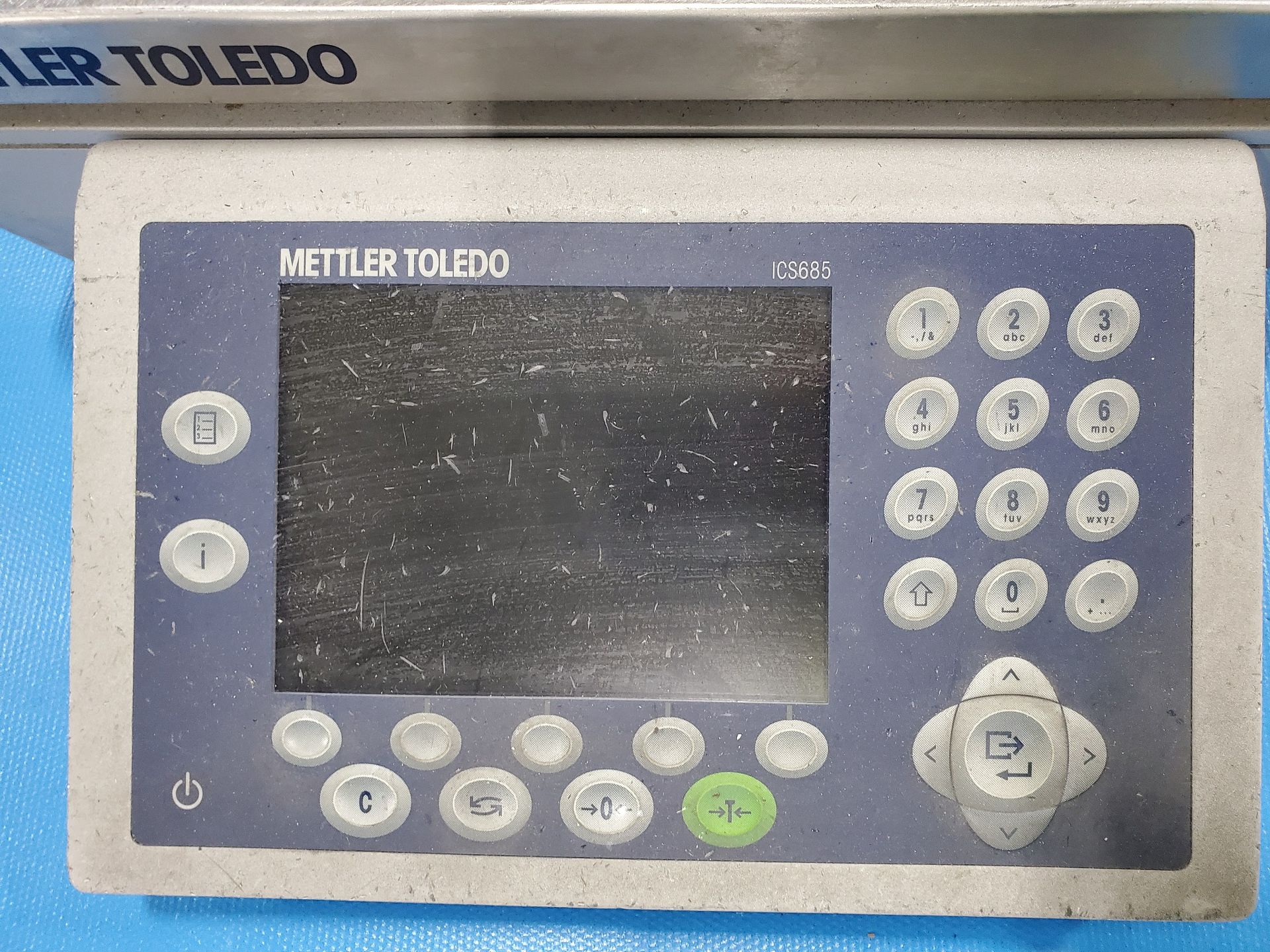 13 3/4'' X 9 1/2'' METLER-TOLEDO DIGITAL PLATFORM BENCH SCALE, ICS685 TOUCH BUTTON DRO CONTROL, - Image 6 of 6