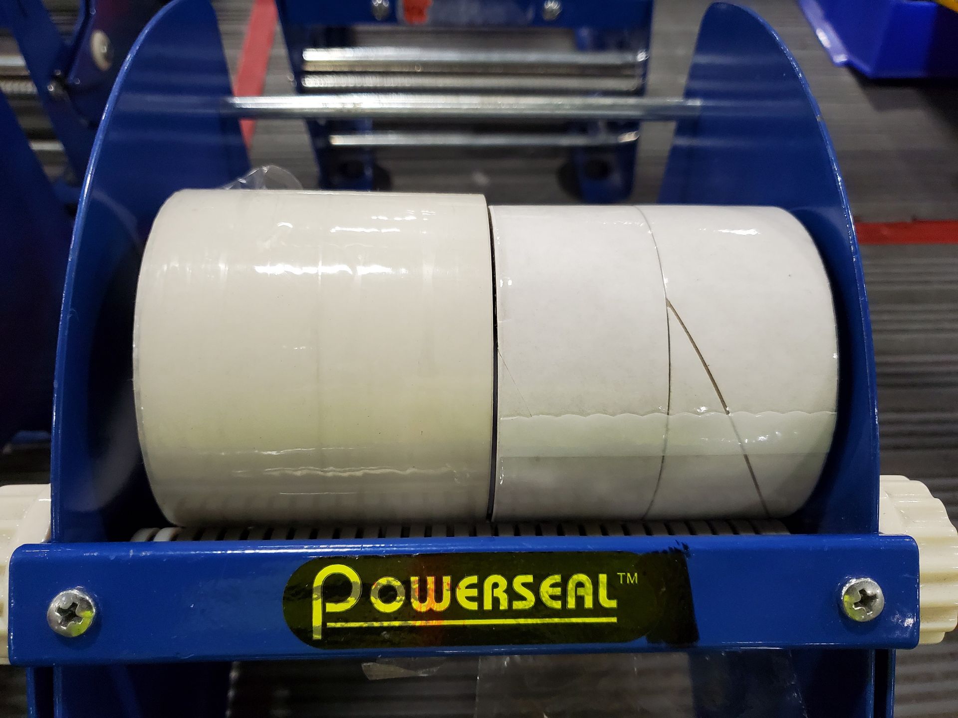 (2) POWERSEAL DUAL ROLL BENCH TOP TAPE DISPENSERS - Image 4 of 6