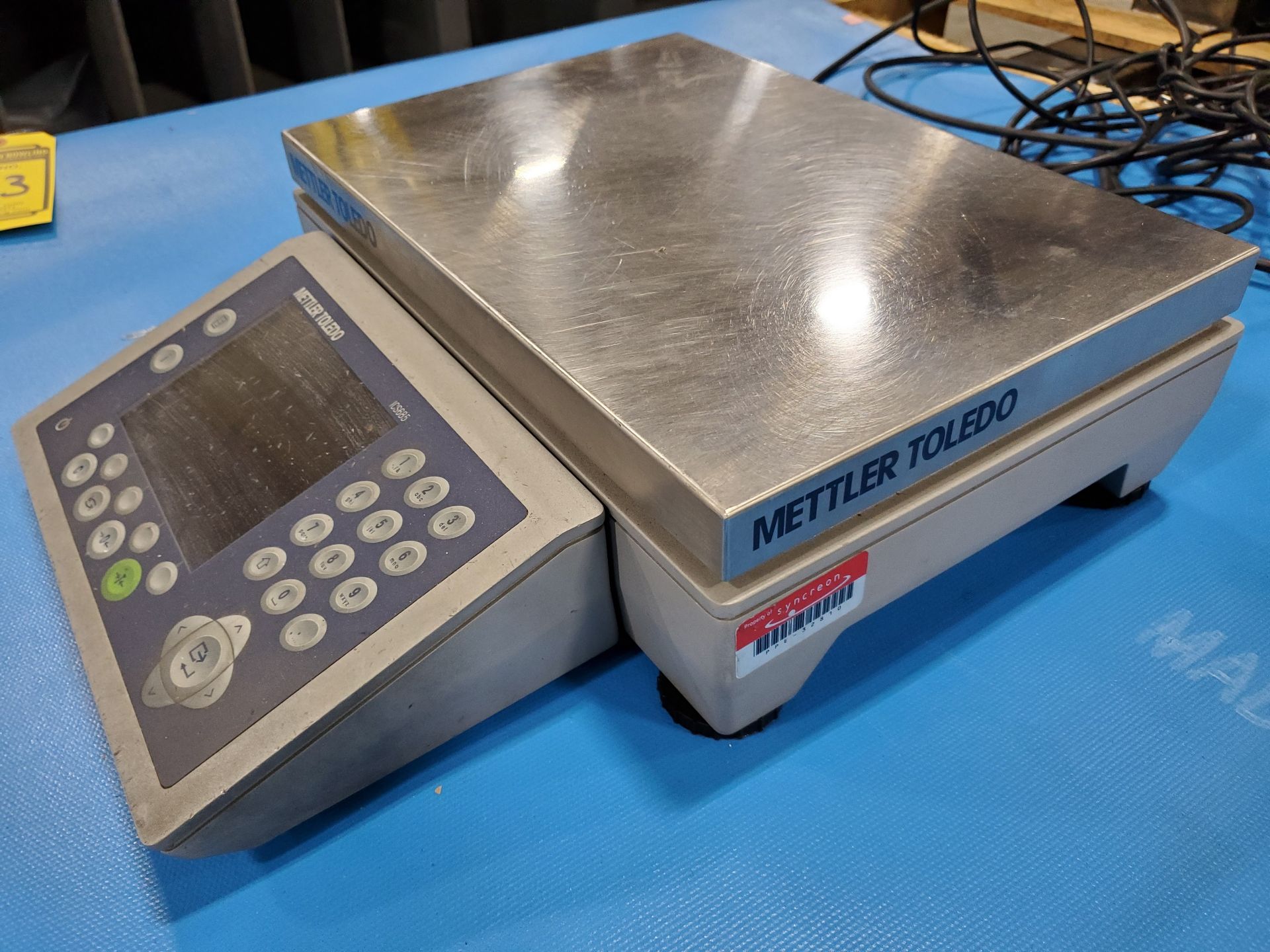 13 3/4'' X 9 1/2'' METLER-TOLEDO DIGITAL PLATFORM BENCH SCALE, ICS685 TOUCH BUTTON DRO CONTROL, - Image 3 of 6