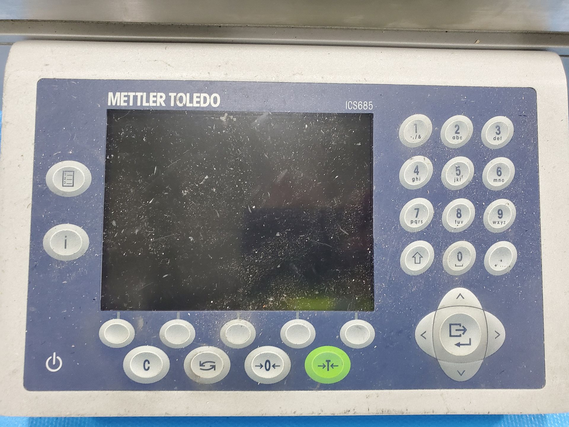 13 3/4'' X 9 1/2'' METLER-TOLEDO DIGITAL PLATFORM BENCH SCALE, ICS685 TOUCH BUTTON DRO CONTROL, - Image 6 of 6