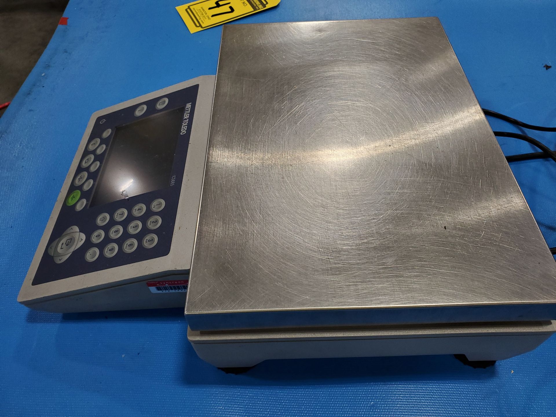 13 3/4'' X 9 1/2'' METLER-TOLEDO DIGITAL PLATFORM BENCH SCALE, ICS685 TOUCH BUTTON DRO CONTROL, - Image 4 of 6