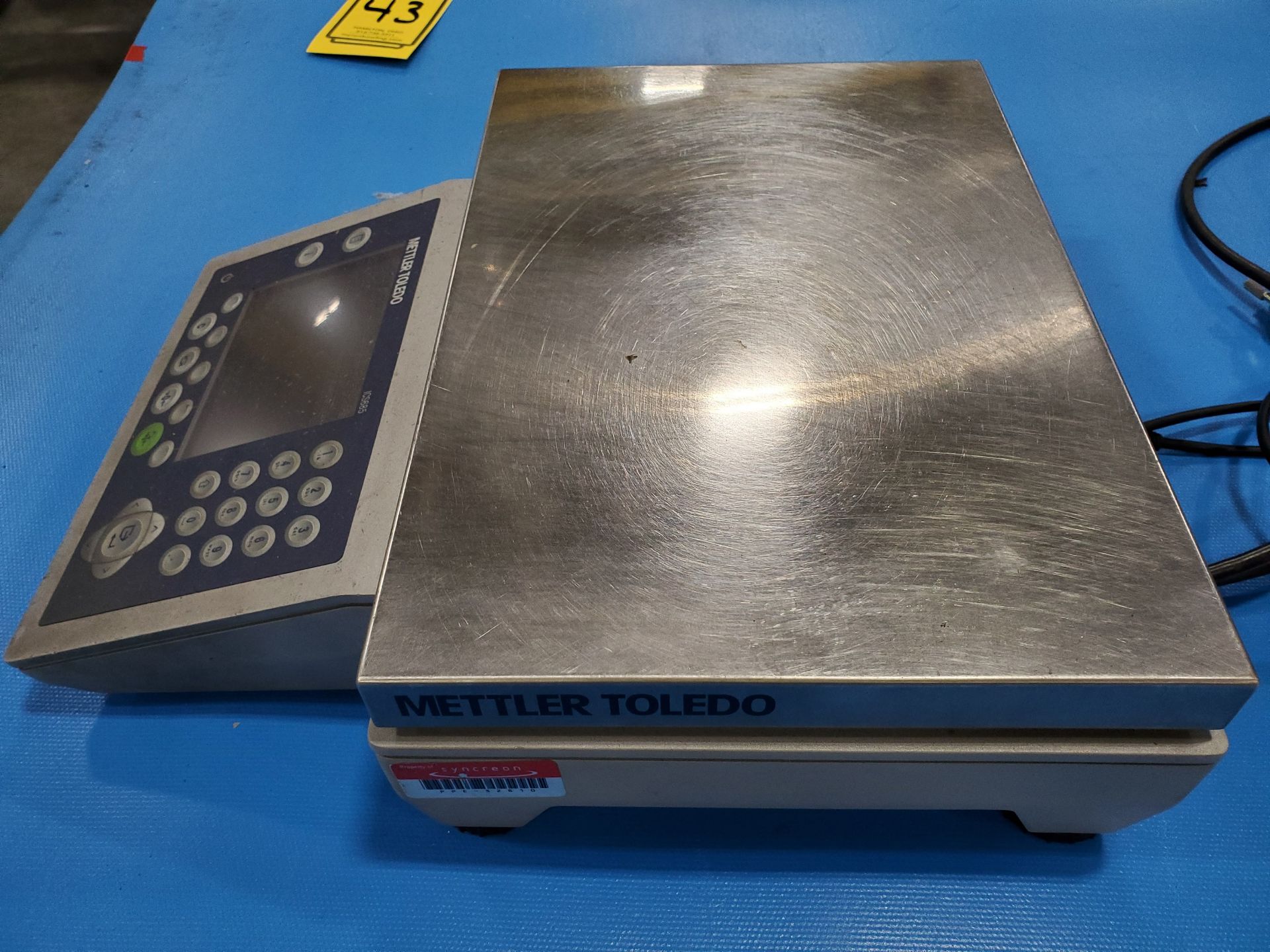 13 3/4'' X 9 1/2'' METLER-TOLEDO DIGITAL PLATFORM BENCH SCALE, ICS685 TOUCH BUTTON DRO CONTROL, - Image 4 of 6