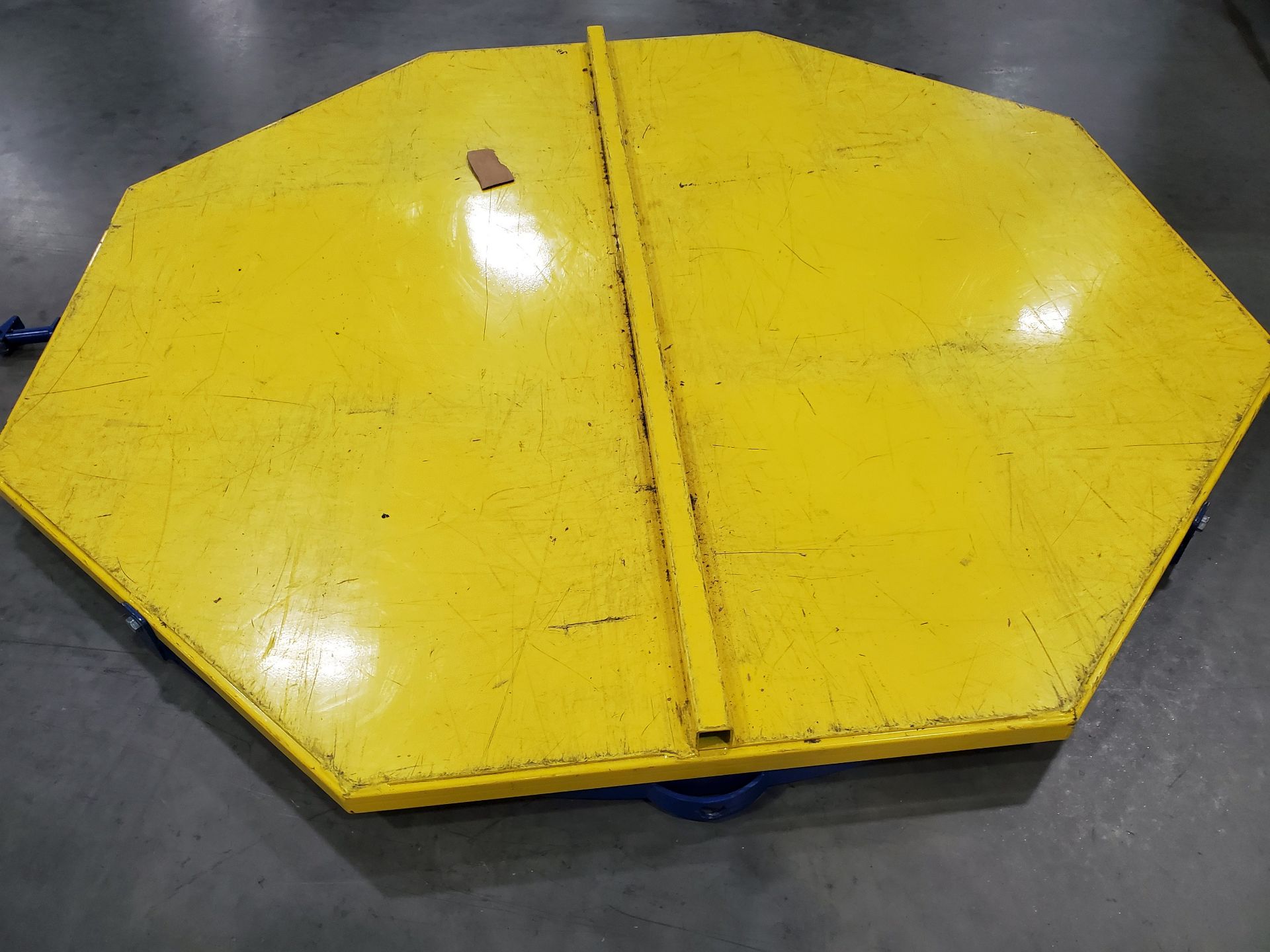 6,000 LB. 72'' X 72'' OCTAGON ROTARY FLOOR TURN TABLES, MODEL CA-72-6 - Image 3 of 5